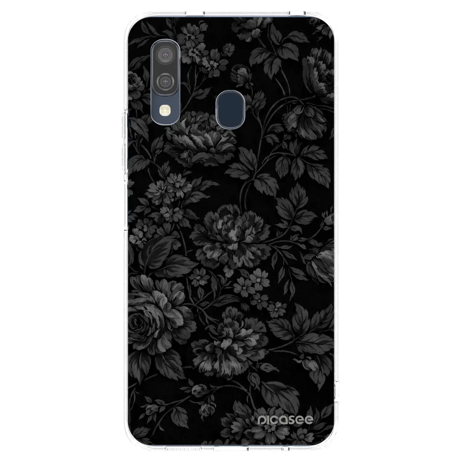 Silikonový průhledný obal pro Samsung Galaxy A40 A405F - Dark Romance