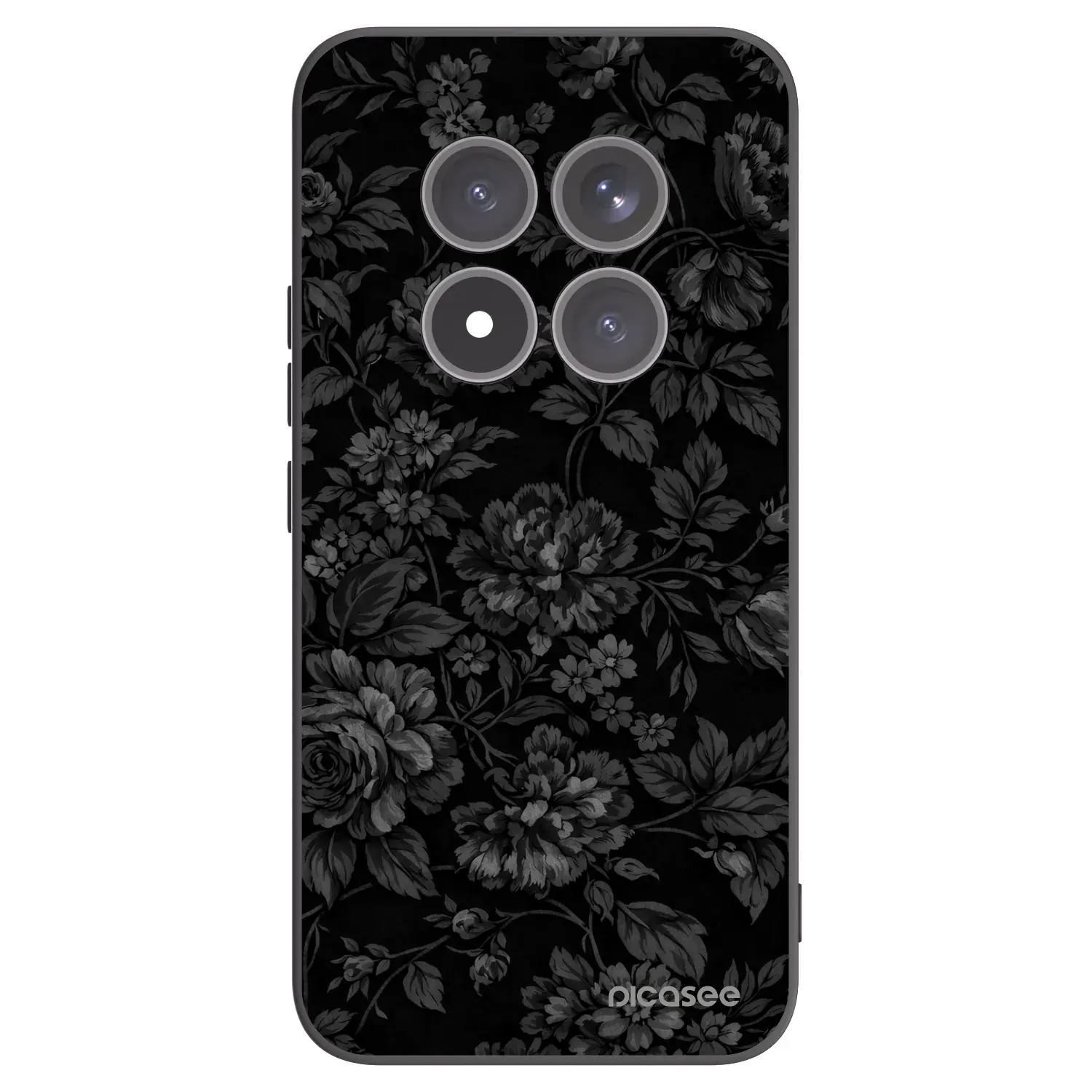Silikonový černý obal pro Xiaomi Redmi Note 15 Pro+ - Dark Romance