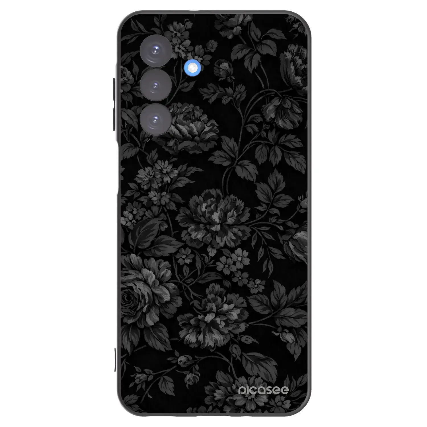 Silikonový černý obal pro Samsung Galaxy A17 5G - Dark Romance