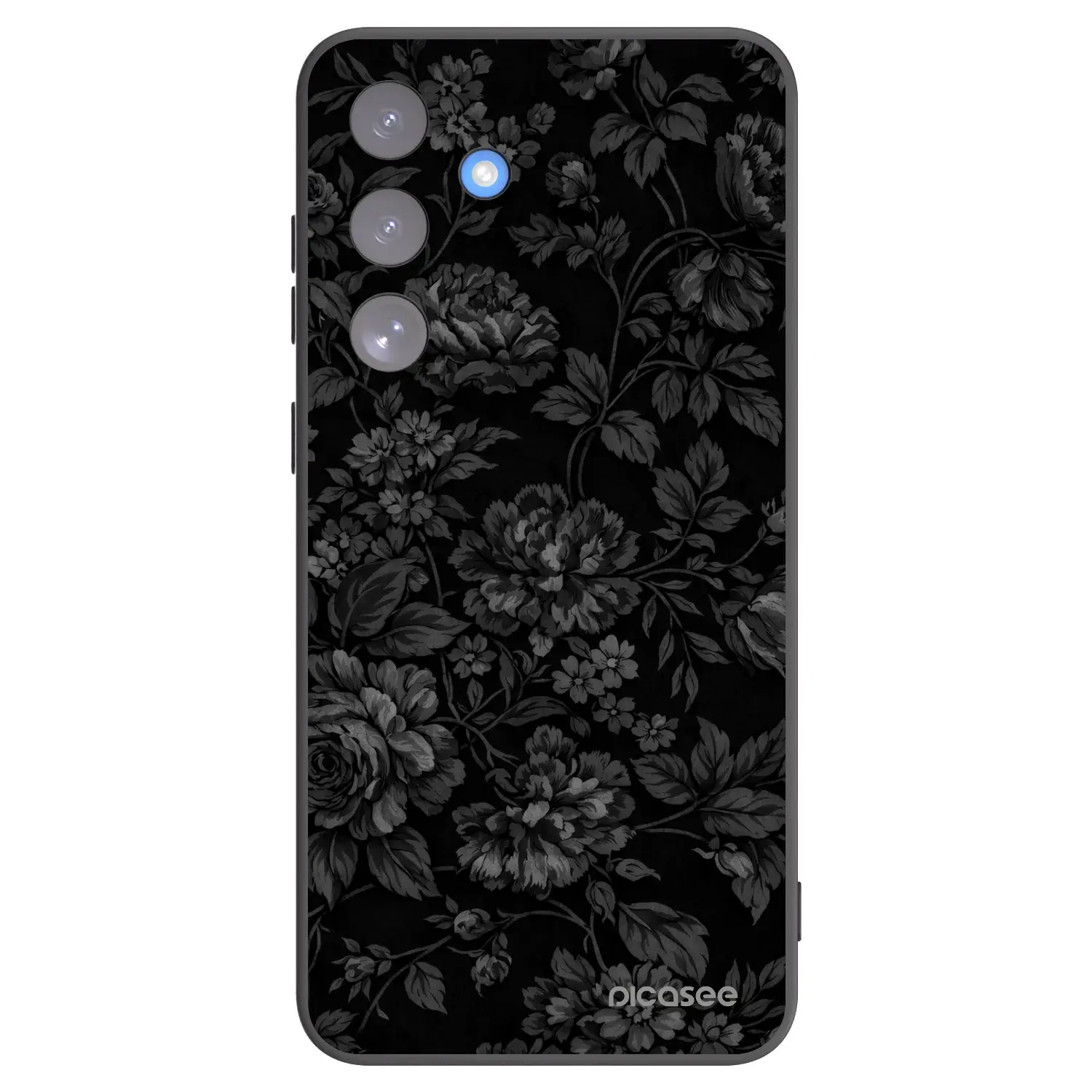 Silikonový černý obal pro Samsung Galaxy S25 FE 5G - Dark Romance