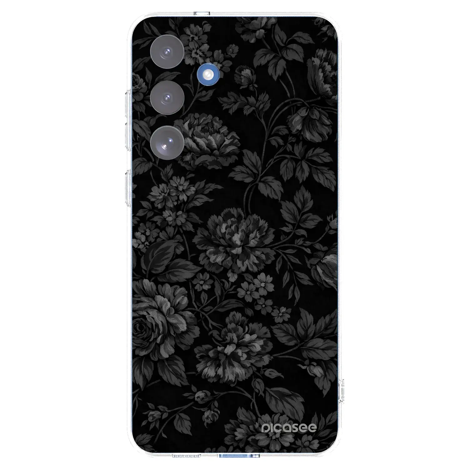 Silikonový průhledný obal pro Samsung Galaxy S25 FE 5G - Dark Romance