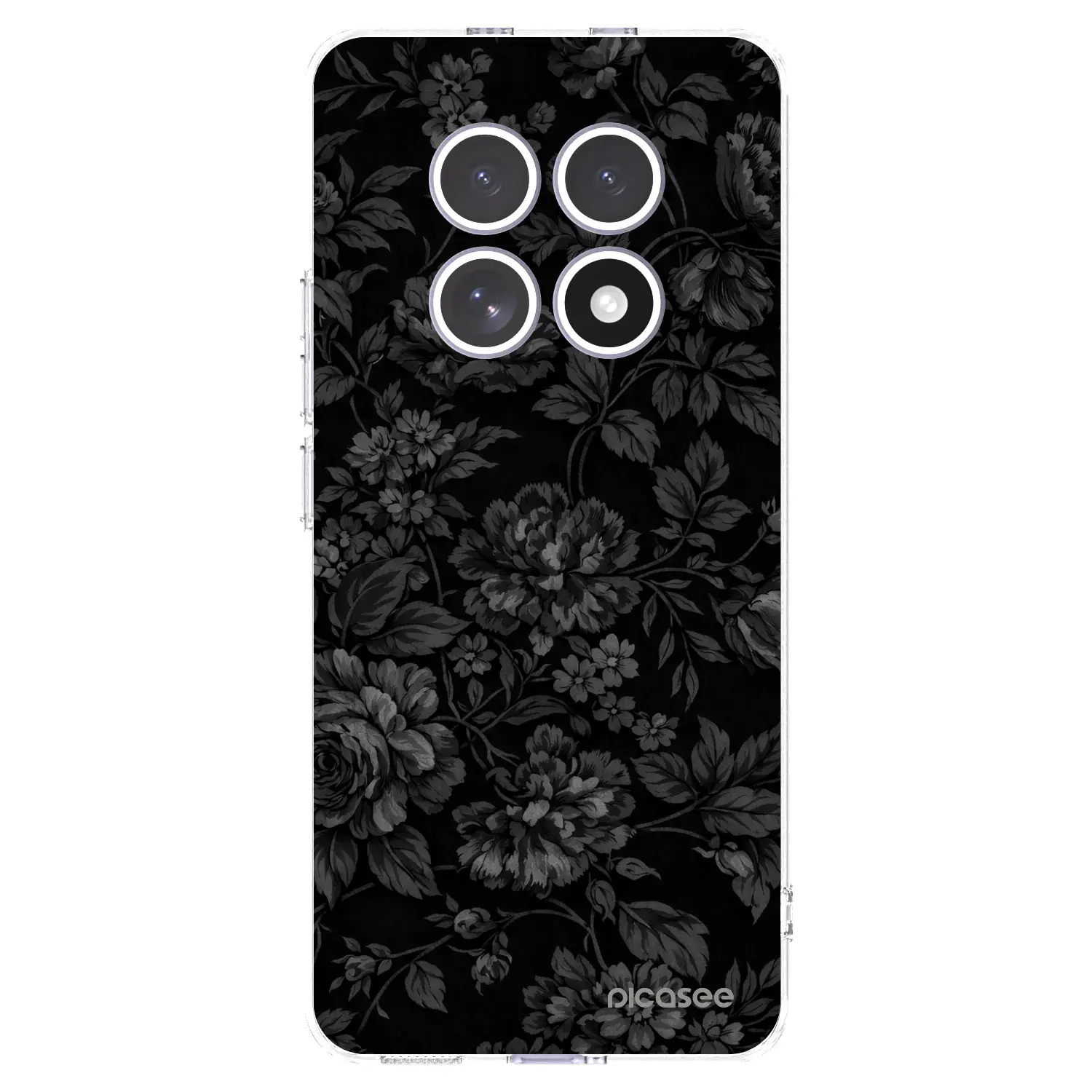 Silikonový průhledný obal pro Xiaomi Redmi Note 15 4G - Dark Romance