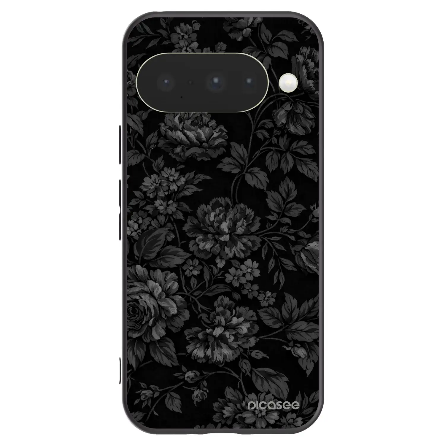 Silikonový černý obal pro Google Pixel 10 - Dark Romance