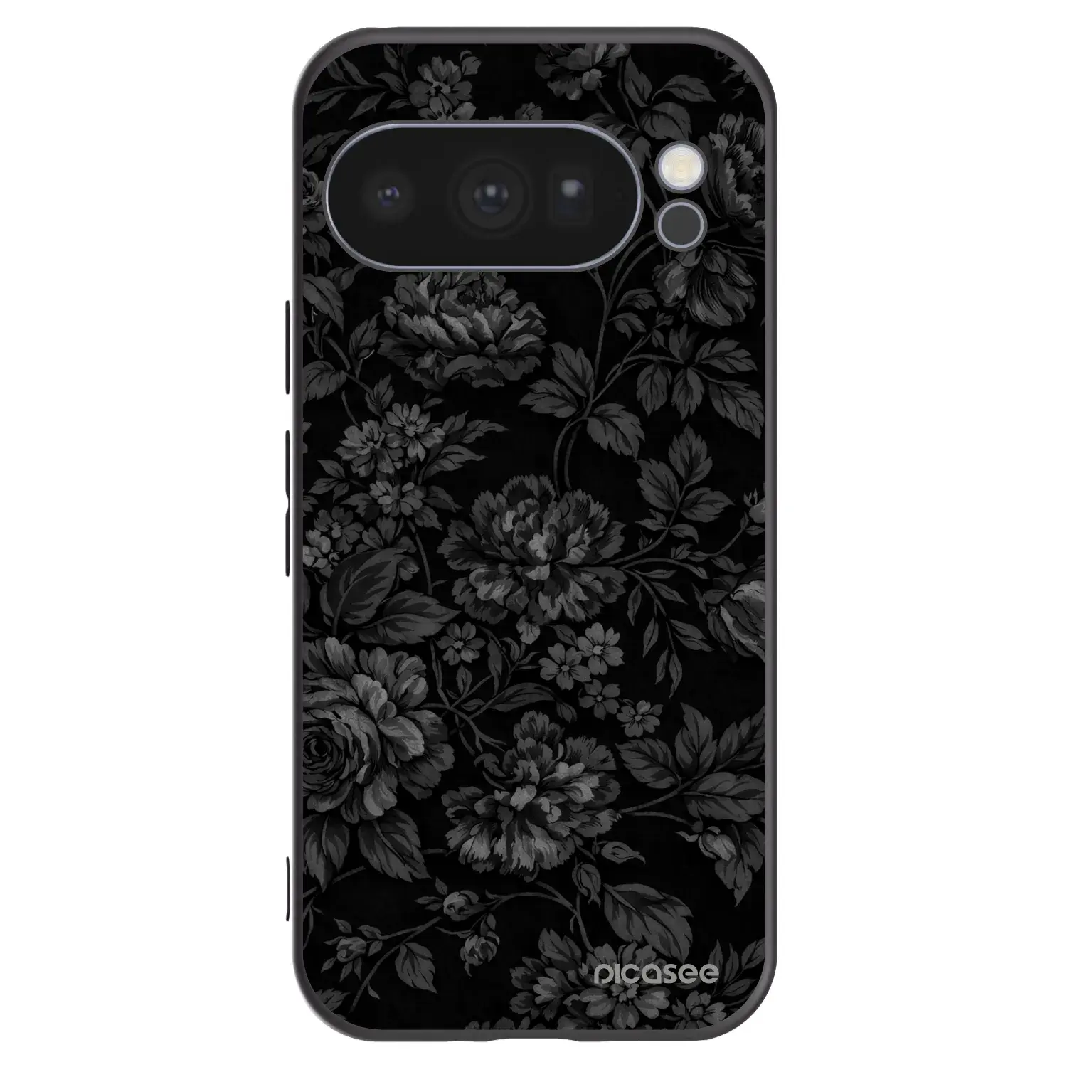 Silikonový černý obal pro Google Pixel 10 Pro - Dark Romance