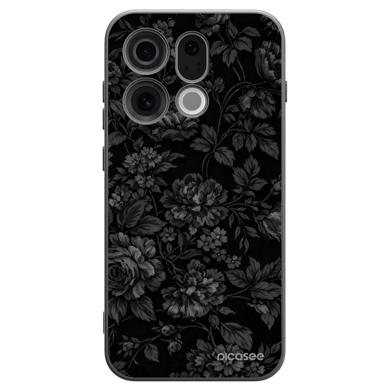 Silikonový černý obal pro OPPO Find X9 - Dark Romance