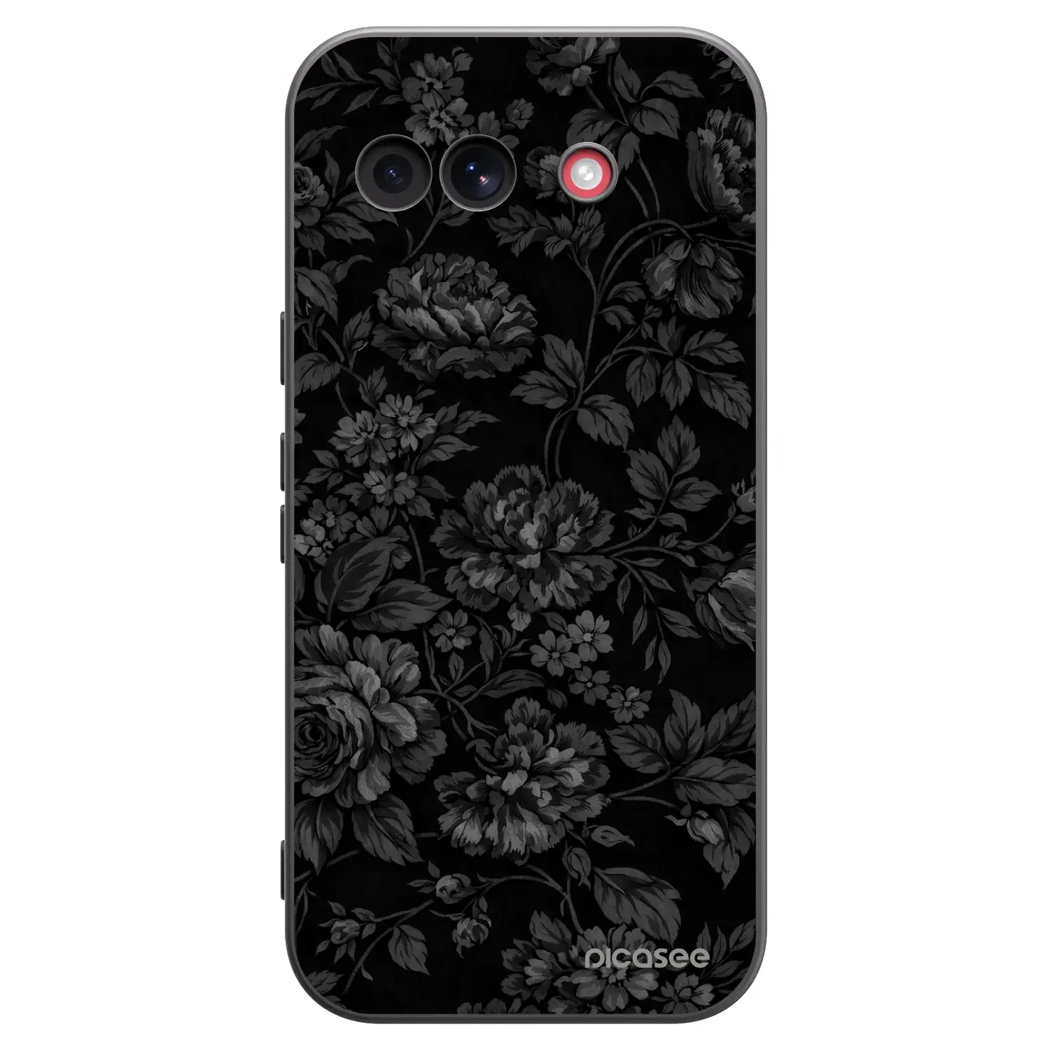 Silikonový černý obal pro Google Pixel 10a - Dark Romance