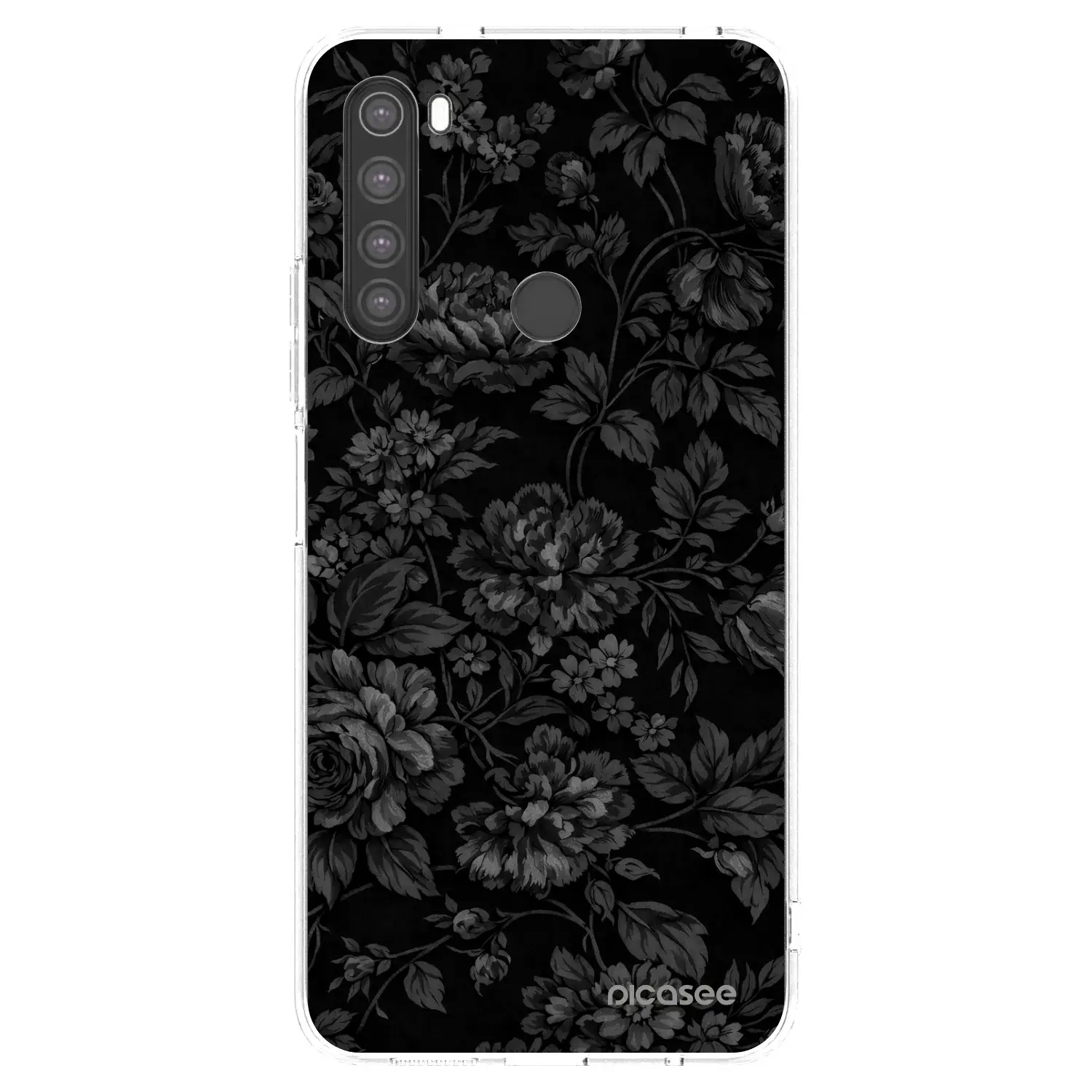 Silikonový průhledný obal pro Xiaomi Redmi Note 8 - Dark Romance