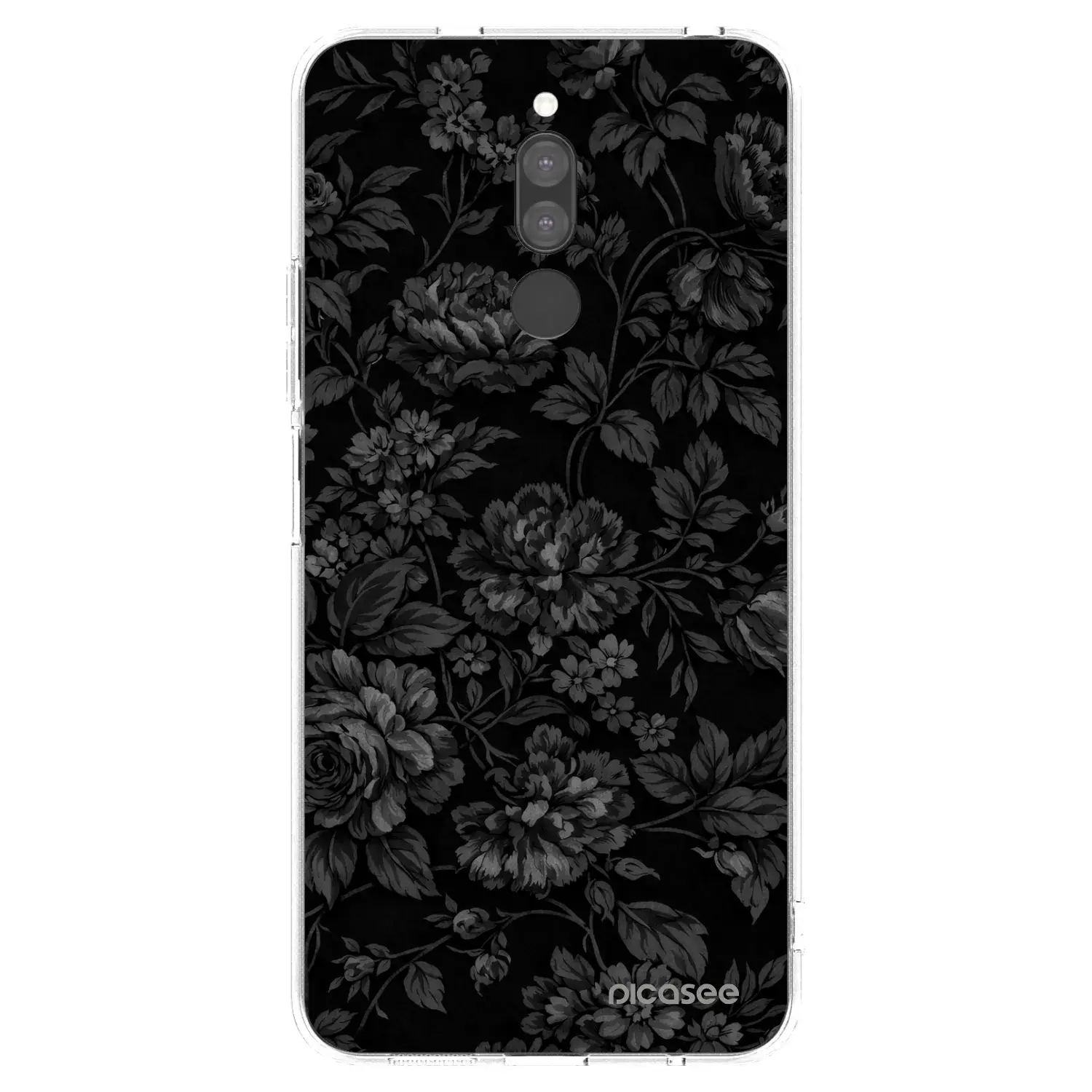 Silikonový průhledný obal pro Xiaomi Redmi 8 - Dark Romance