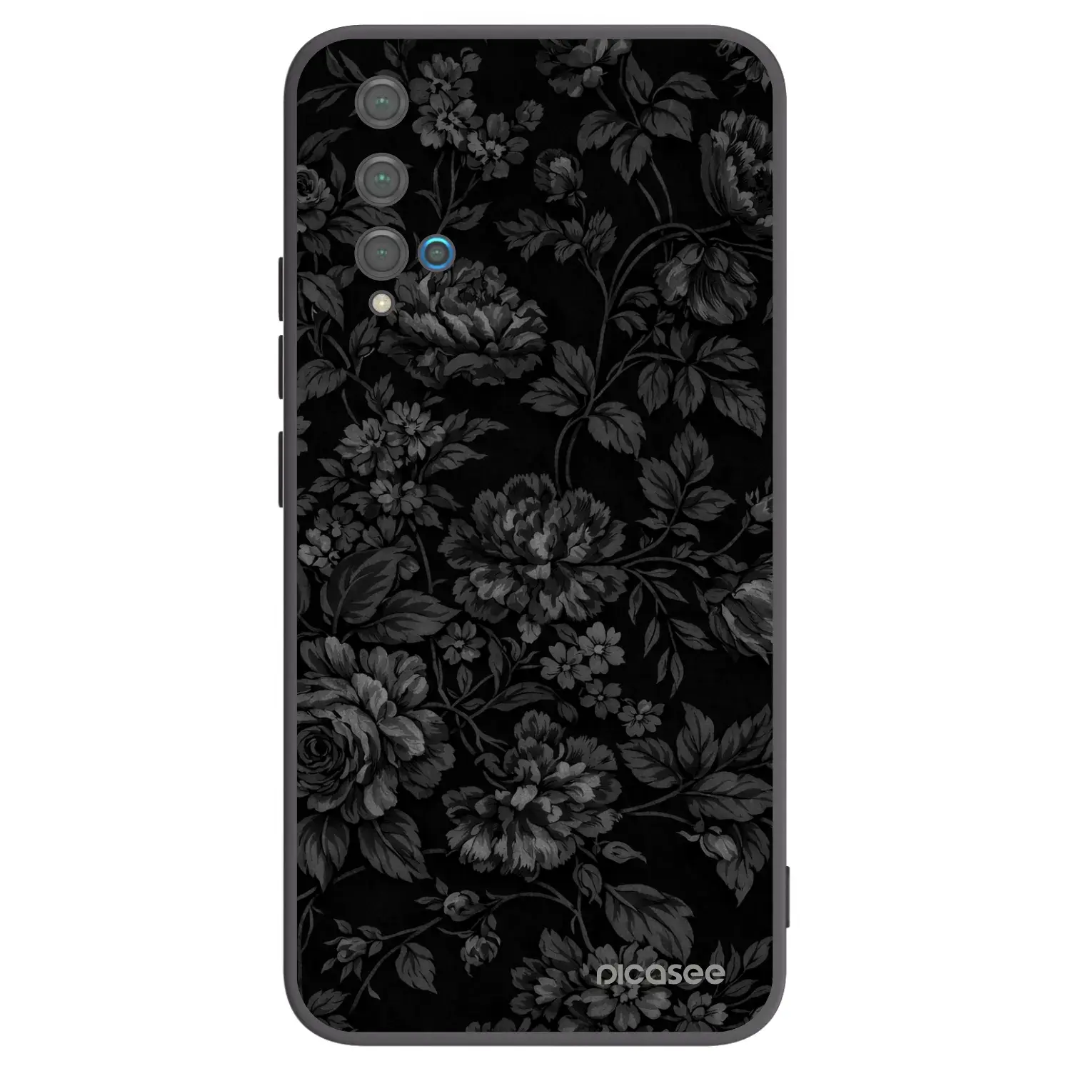 Silikonový černý obal pro Huawei Nova 5T - Dark Romance