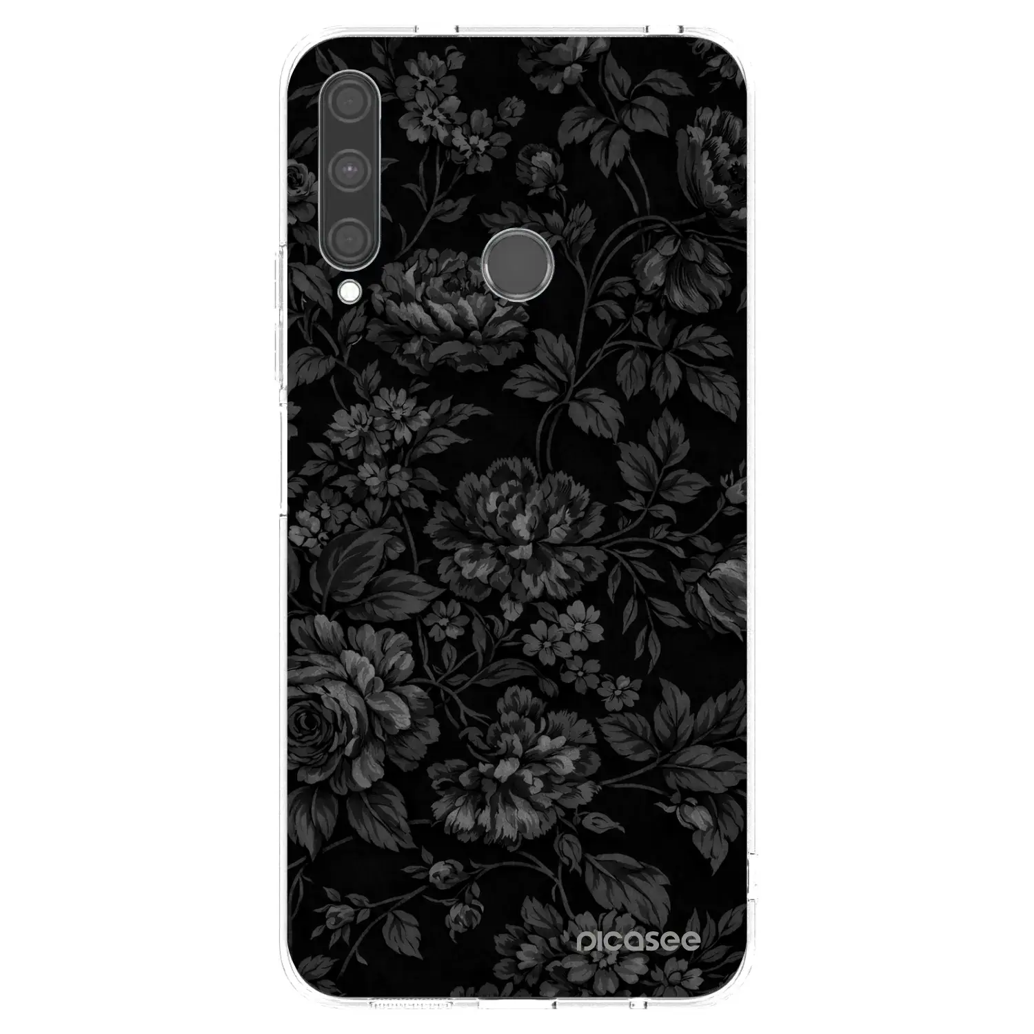 Silikonový průhledný obal pro Huawei P40 Lite E - Dark Romance