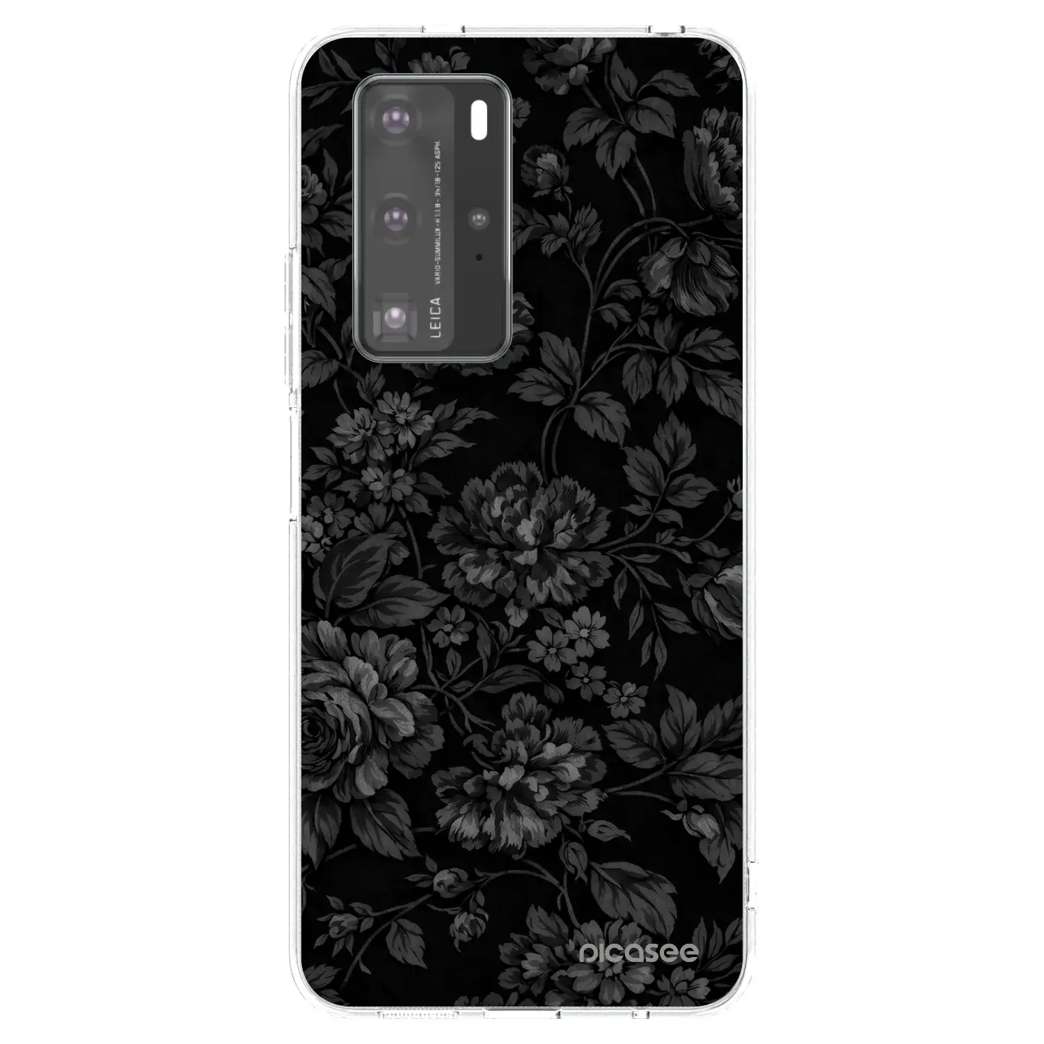 Silikonový průhledný obal pro Huawei P40 Pro - Dark Romance