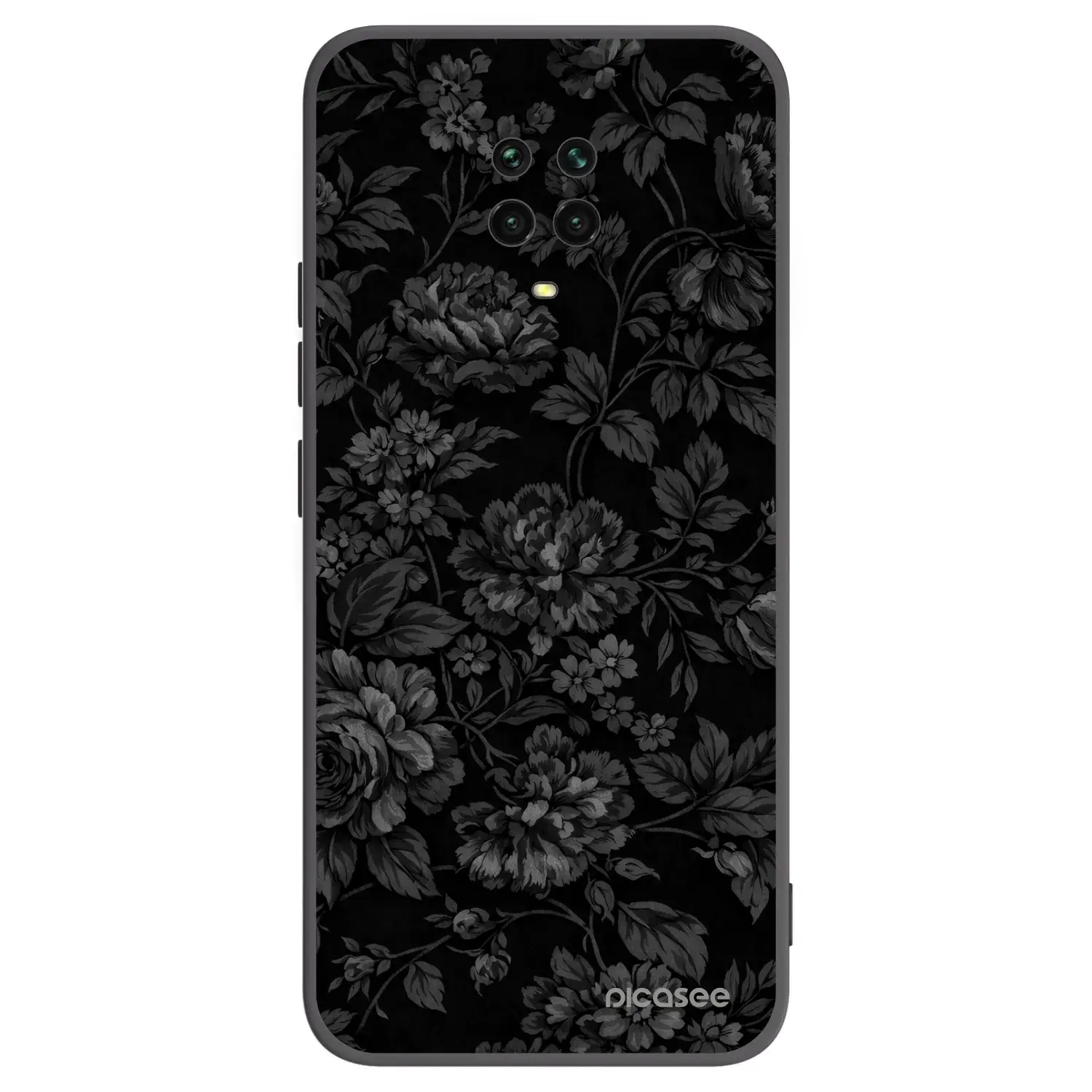 Silikonový černý obal pro Xiaomi Redmi Note 9 Pro - Dark Romance