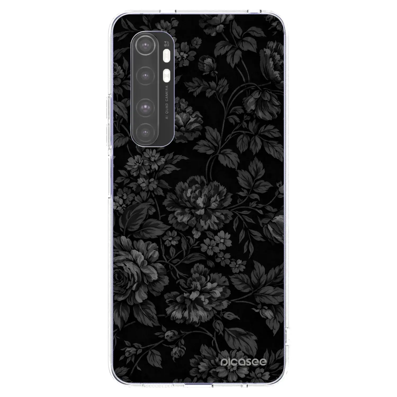 Silikonový průhledný obal pro Xiaomi Mi Note 10 Lite - Dark Romance