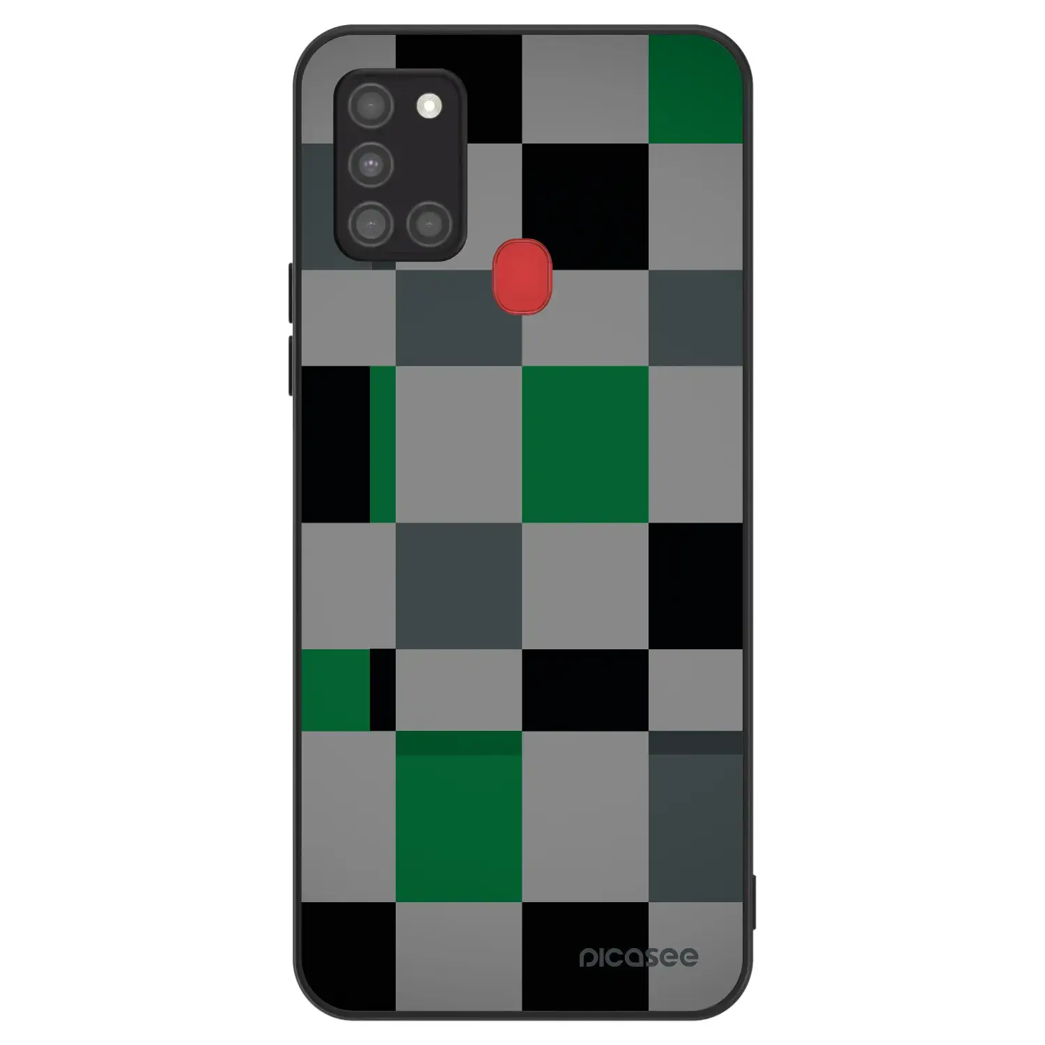 ULTIMATE CASE pro Samsung Galaxy A21s - Block Grid