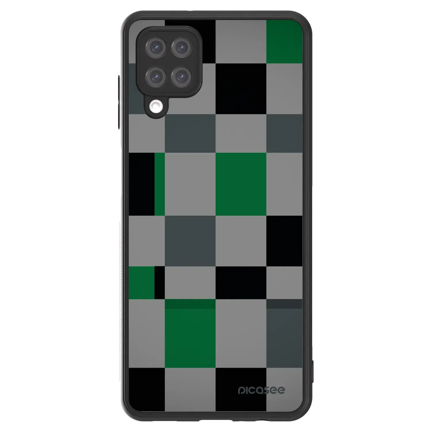 ULTIMATE CASE pro Samsung Galaxy A12 A125F - Block Grid