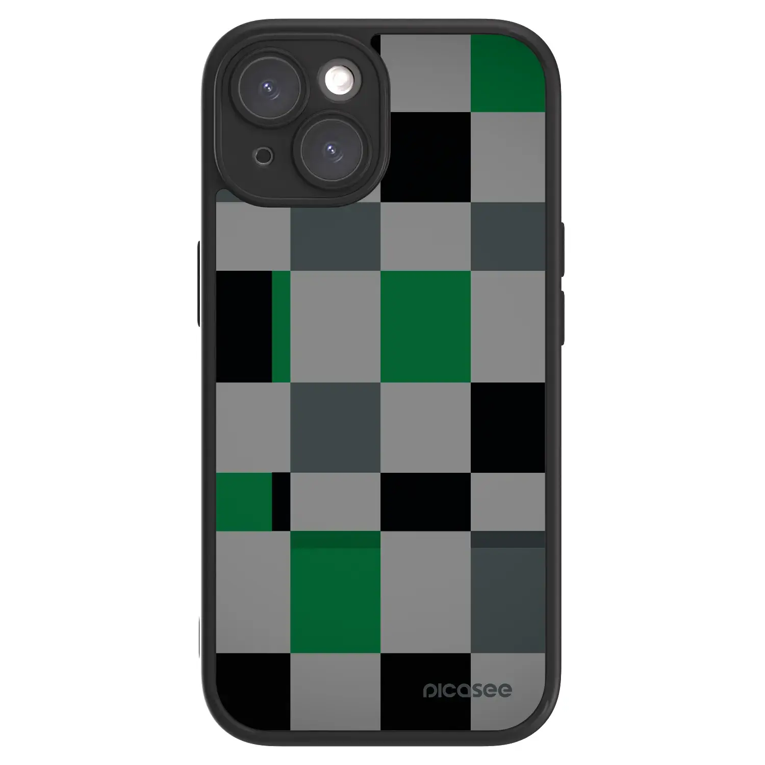 ULTIMATE CASE pro Apple iPhone 15 - Block Grid