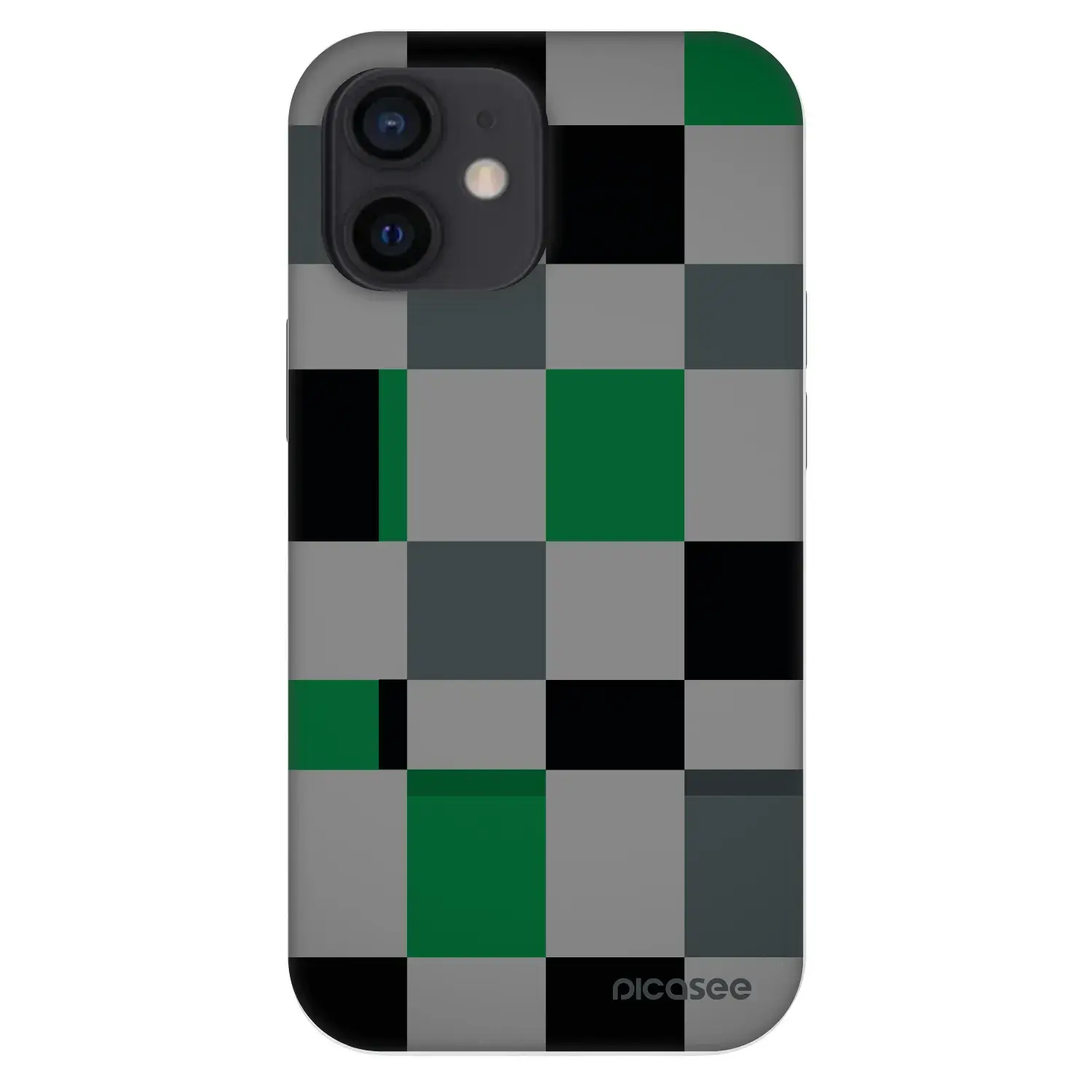 Fashion Case pro Apple iPhone 12 mini - Block Grid