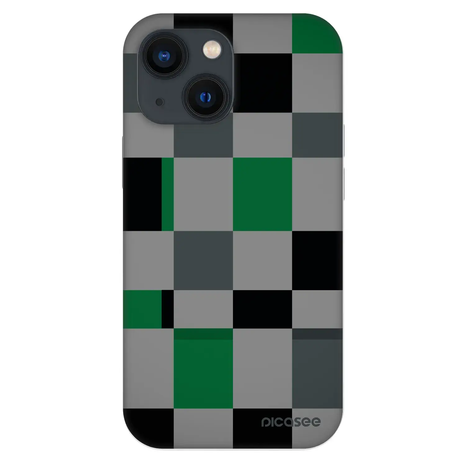 Fashion Case pro Apple iPhone 13 mini - Block Grid