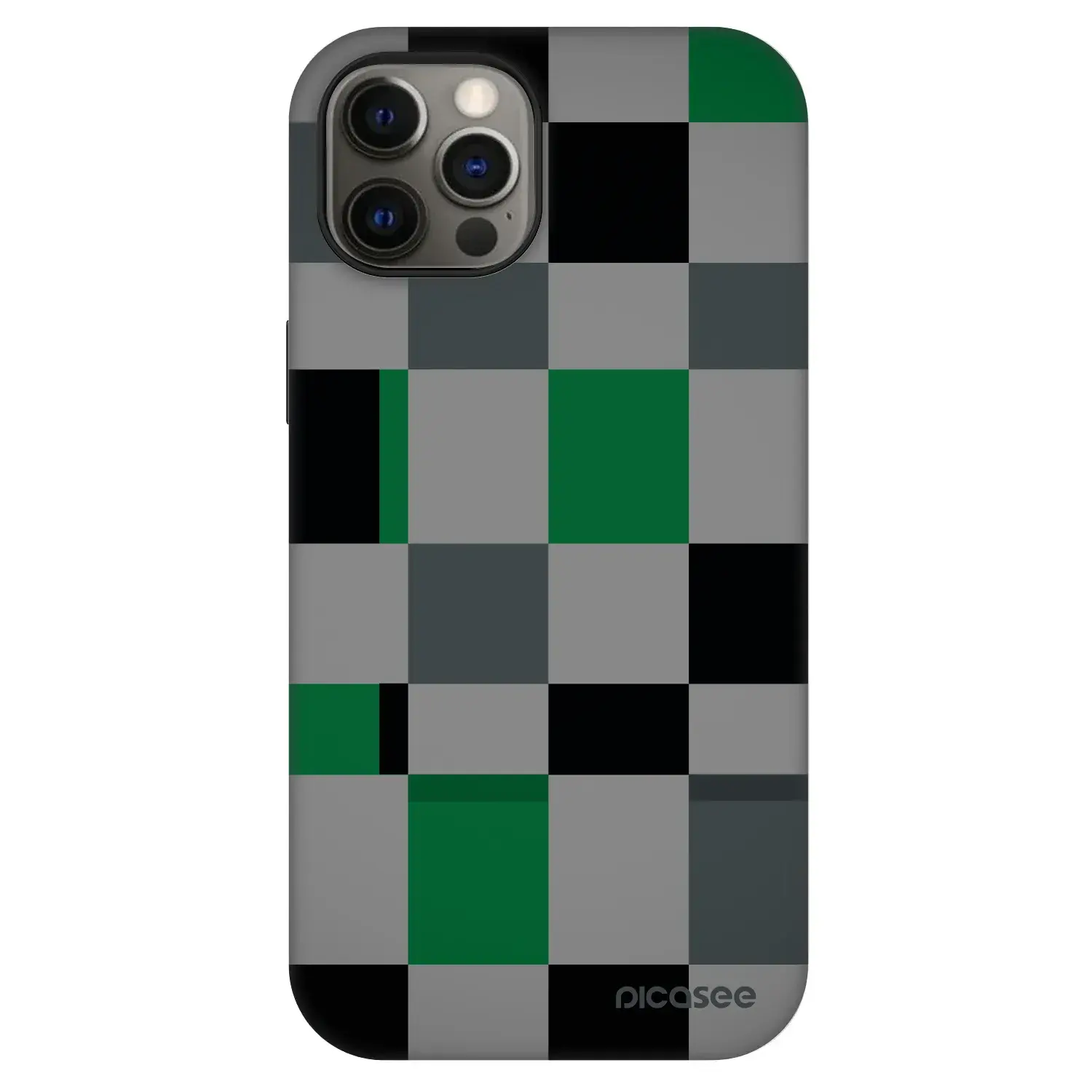 Fashion Case MagSafe Apple iPhone 12 - Block Grid
