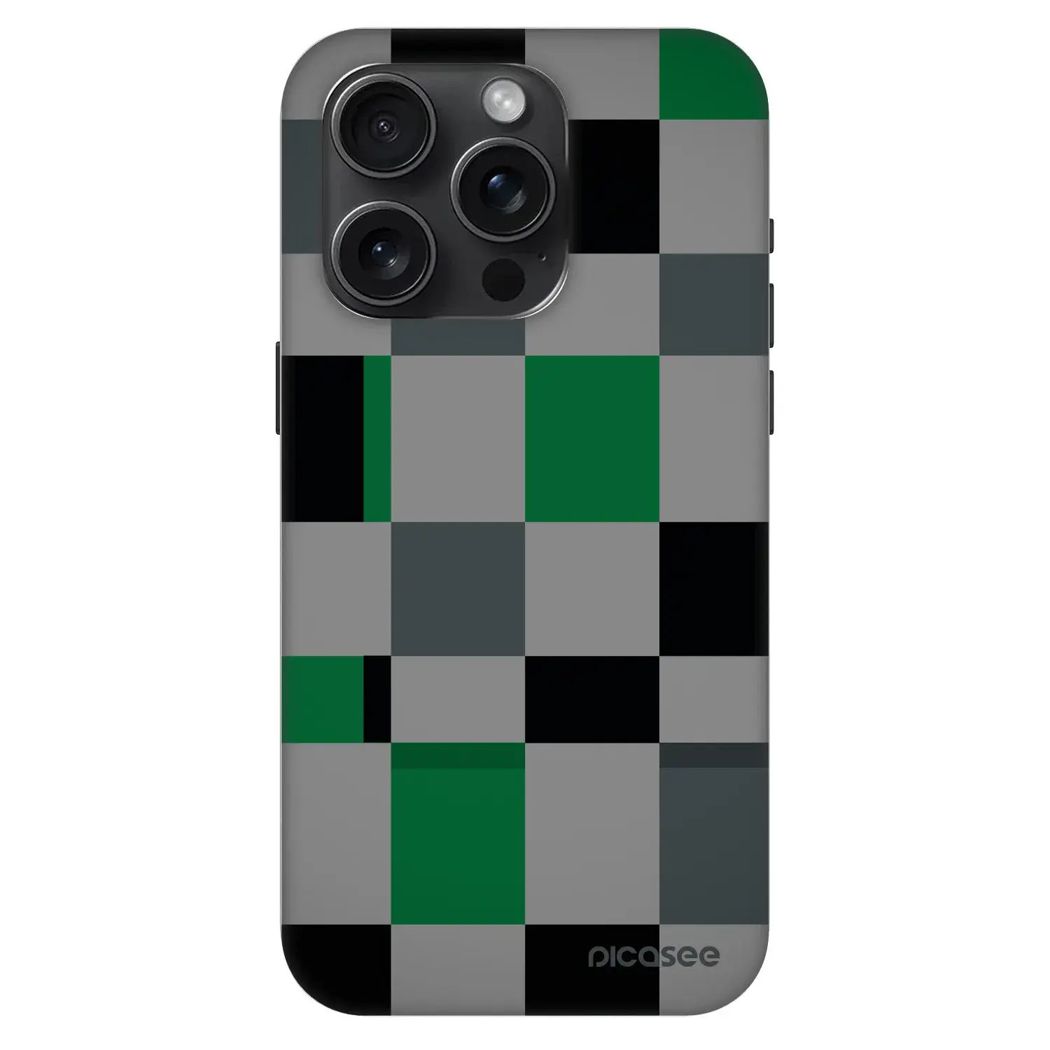 Fashion Case MagSafe Apple iPhone 15 Pro - Block Grid