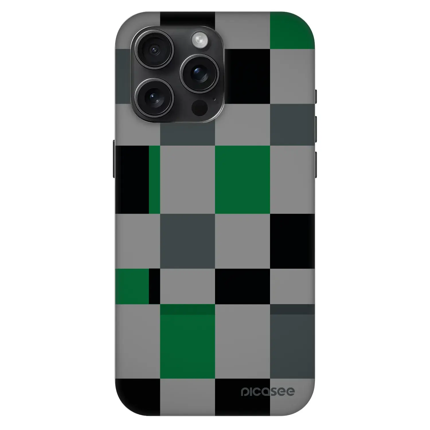 Fashion Case MagSafe Apple iPhone 15 Pro Max - Block Grid