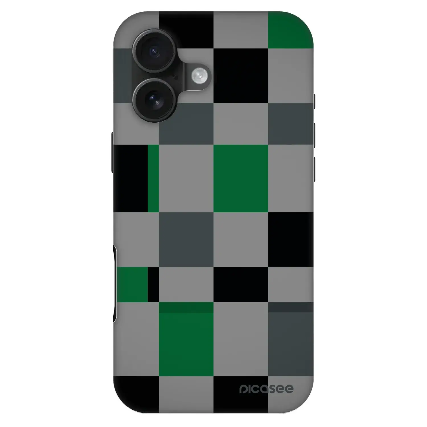 Fashion Case MagSafe Apple iPhone 16 - Block Grid