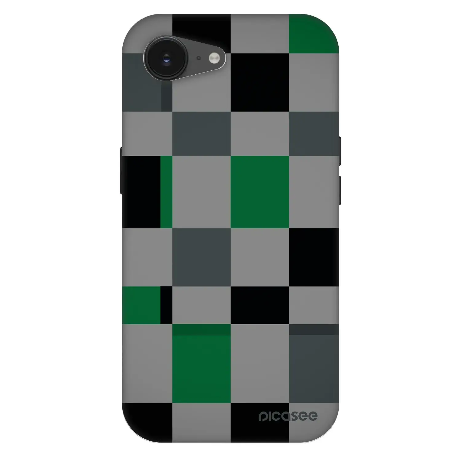 Fashion Case MagSafe Apple iPhone 16e - Block Grid