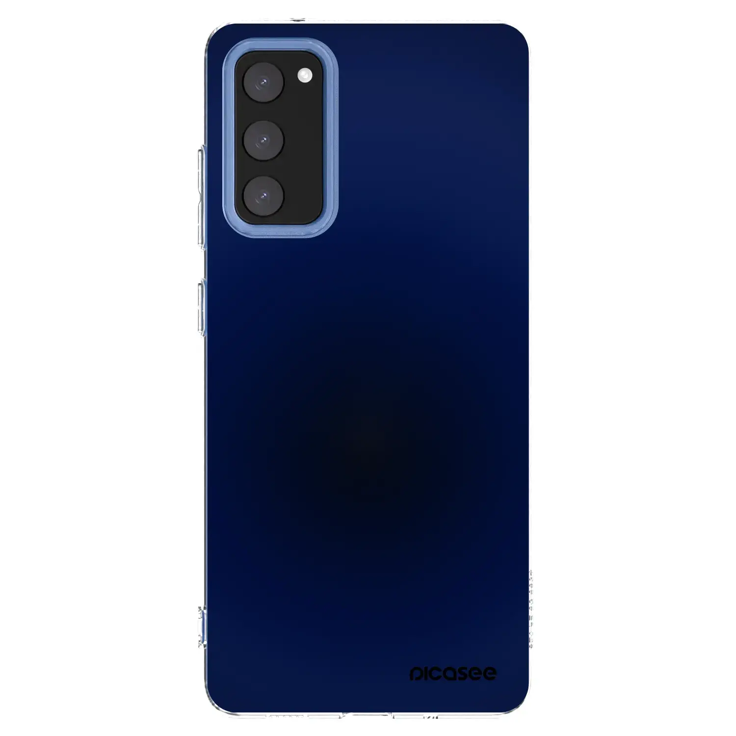 Silikonový průhledný obal pro Samsung Galaxy S20 FE - Deep Ocean