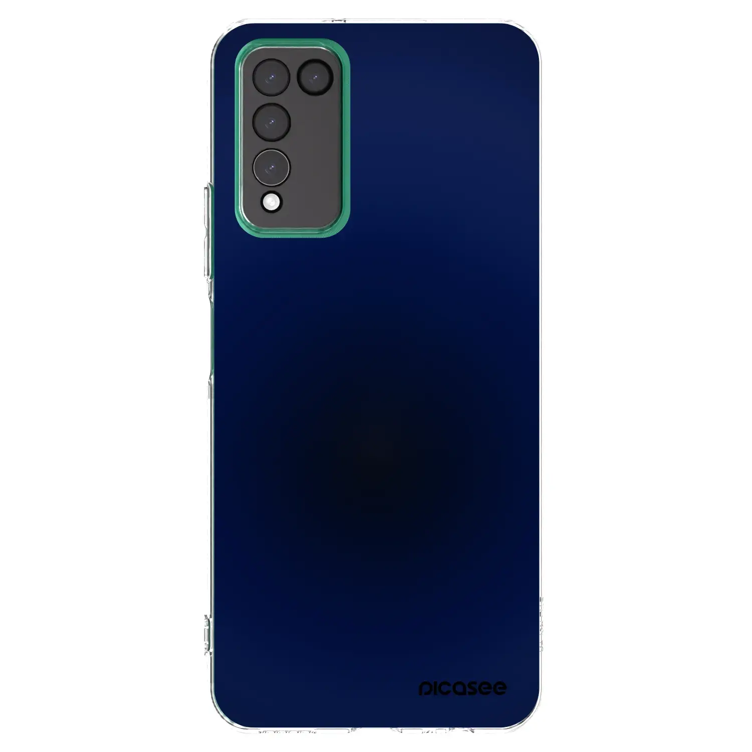Silikonový průhledný obal pro Honor 10X Lite - Deep Ocean