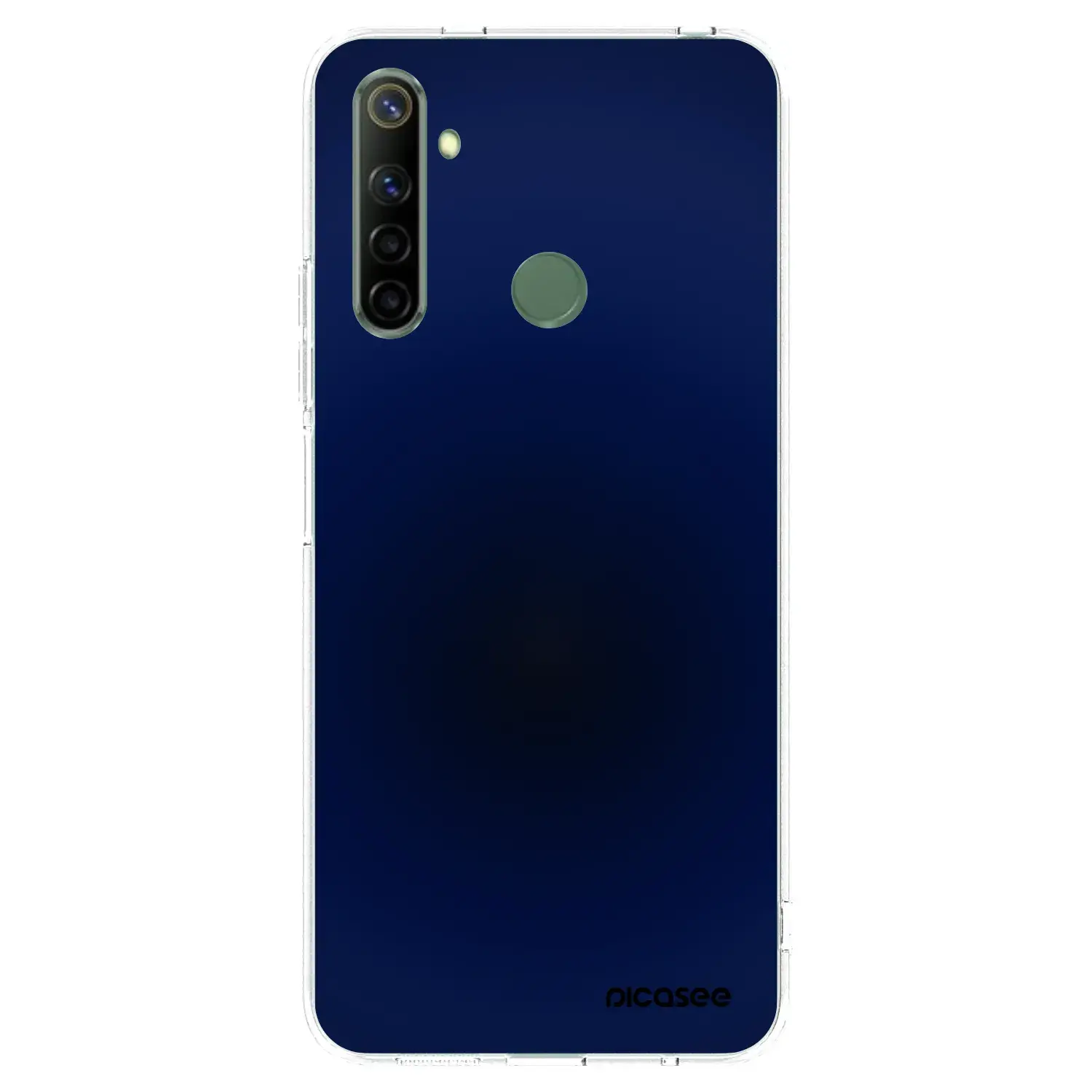 Silikonový průhledný obal pro Realme 6i - Deep Ocean