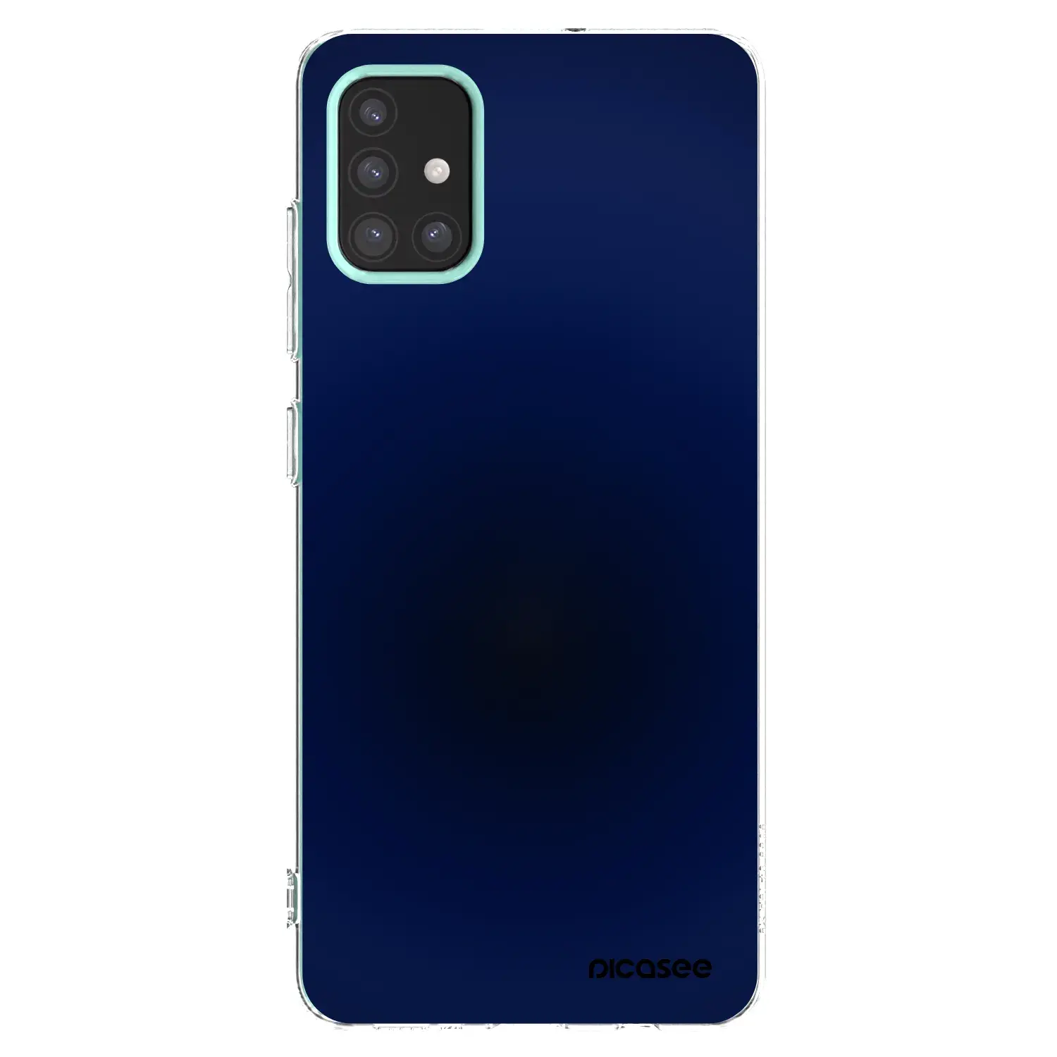 Silikonový průhledný obal pro Samsung Galaxy M31s - Deep Ocean