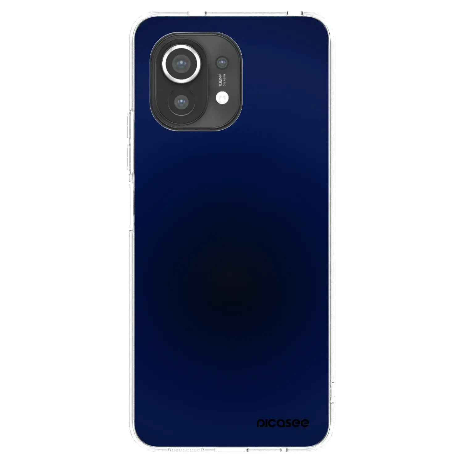 Silikonový průhledný obal pro Xiaomi Mi 11 - Deep Ocean