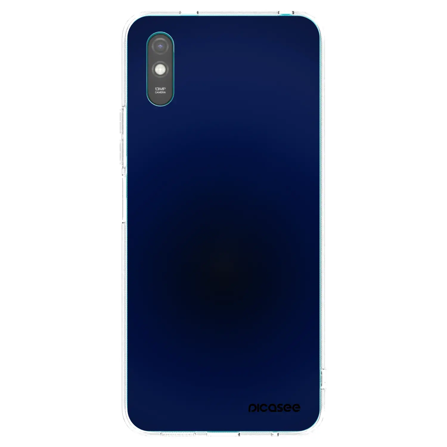 Silikonový průhledný obal pro Xiaomi Redmi 9AT - Deep Ocean