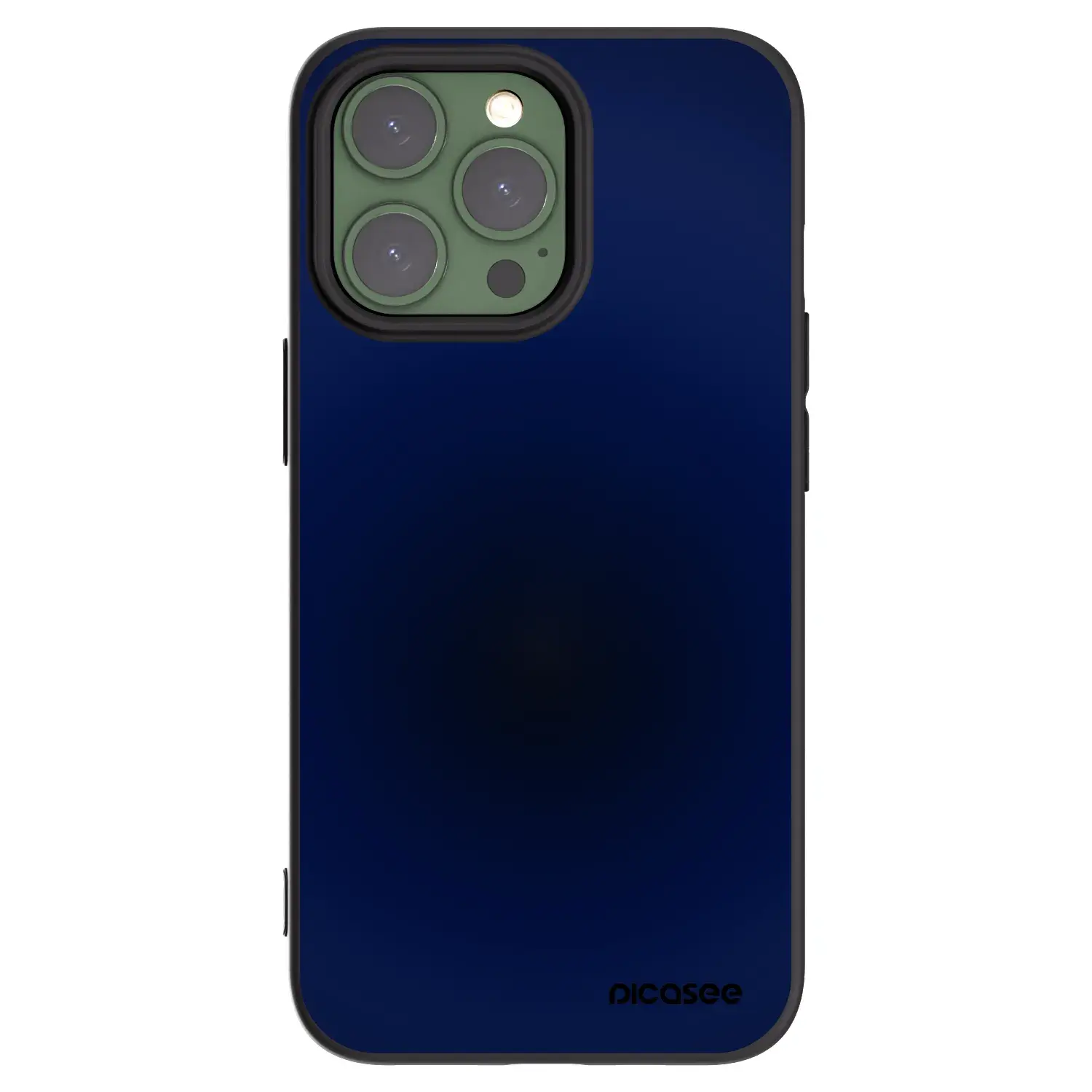 Silikonový černý obal pro Apple iPhone 13 Pro - Deep Ocean