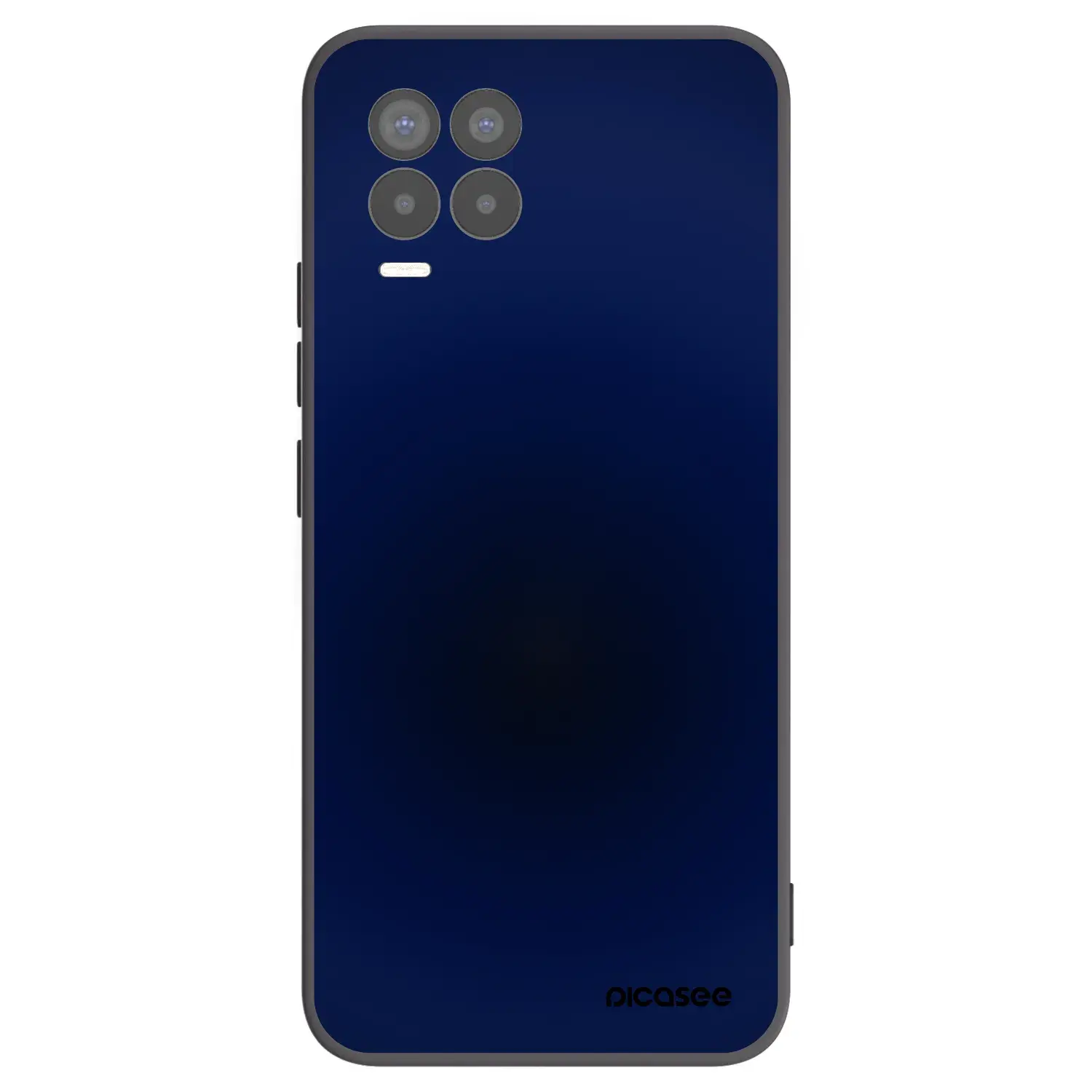 Silikonový černý obal pro Realme 8 Pro - Deep Ocean