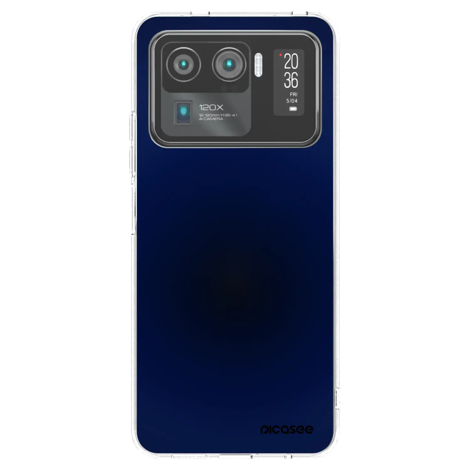 Silikonový průhledný obal pro Xiaomi Mi 11 Ultra - Deep Ocean