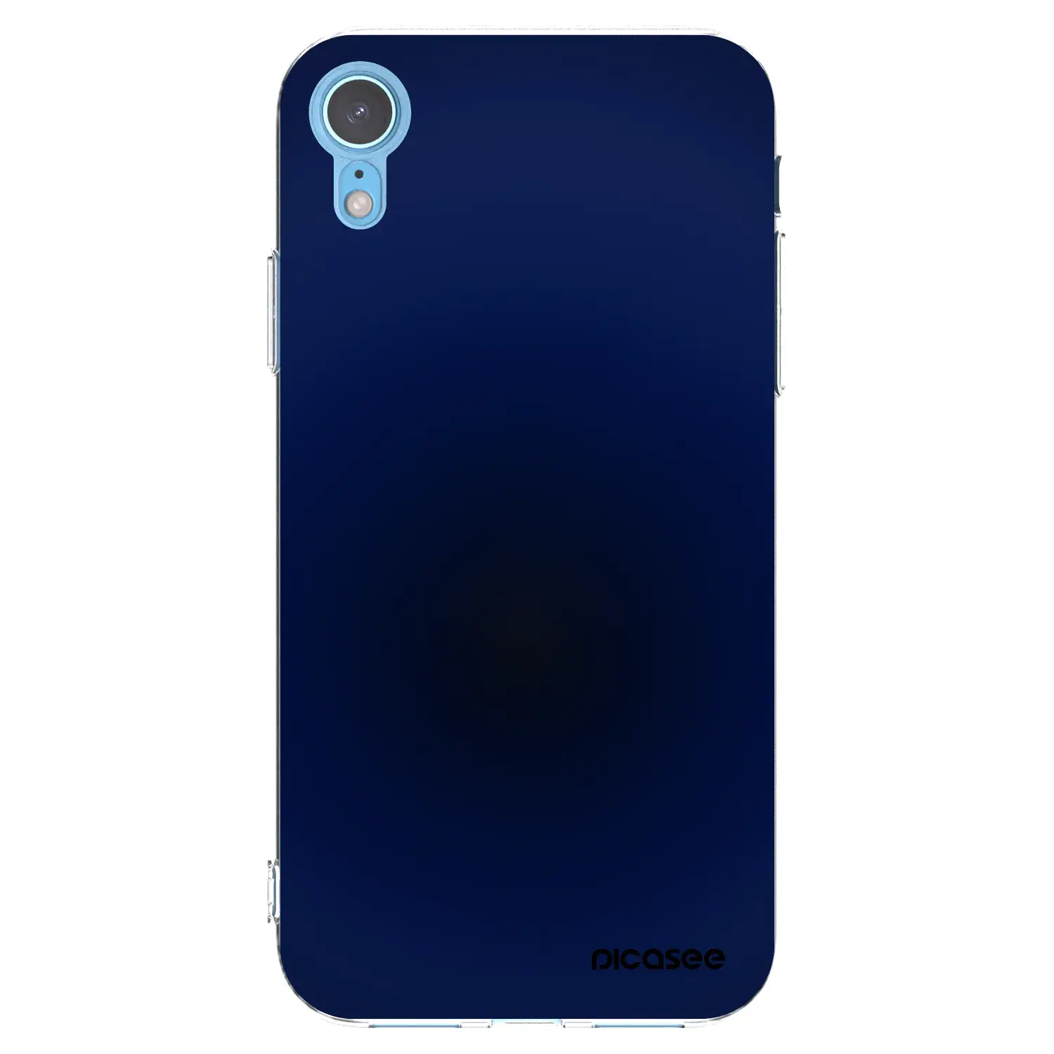 Silikonový průhledný obal pro Apple iPhone XR - Deep Ocean