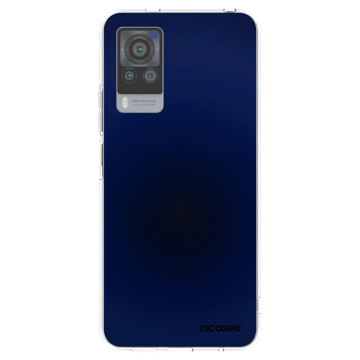 Silikonový průhledný obal pro Vivo X60 Pro 5G - Deep Ocean