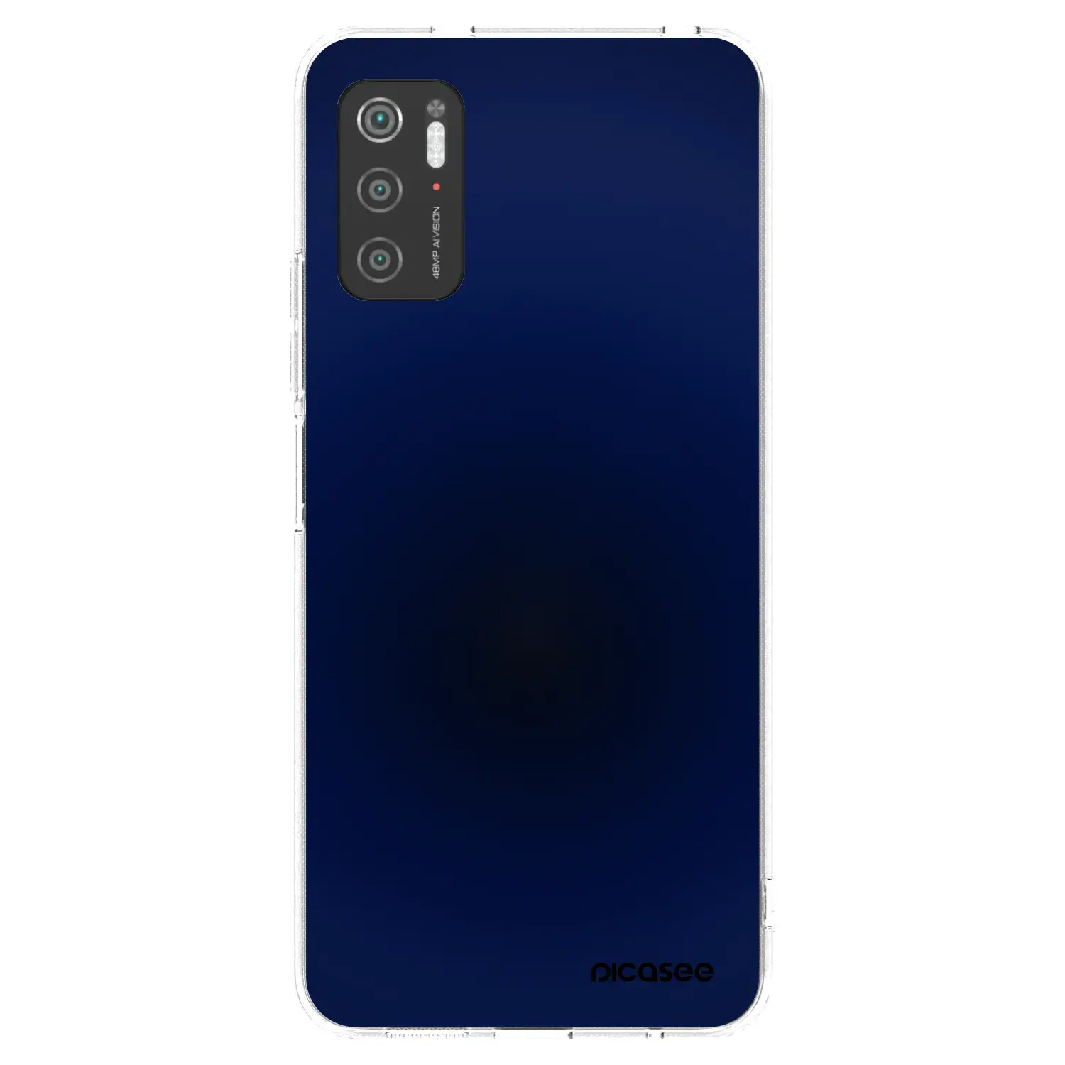 Silikonový průhledný obal pro Xiaomi Poco M3 Pro 5G - Deep Ocean