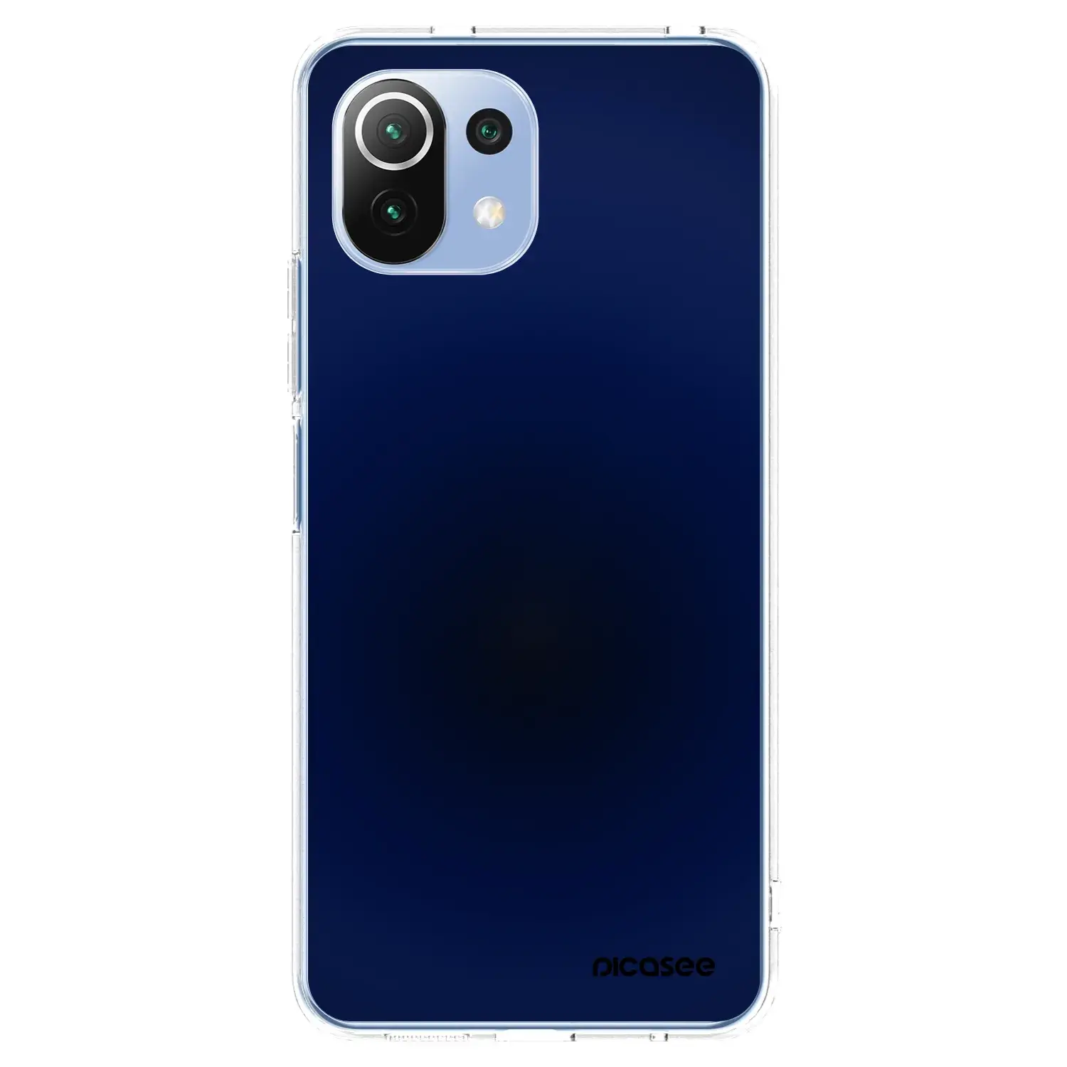 Silikonový průhledný obal pro Xiaomi 11 Lite 5G NE - Deep Ocean