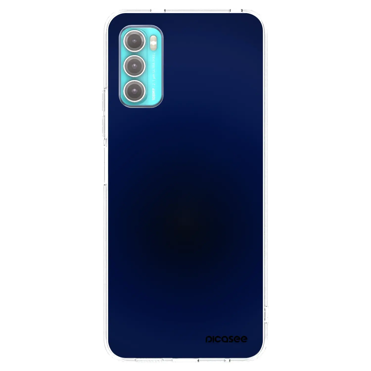 Silikonový průhledný obal pro Motorola Moto G60 - Deep Ocean