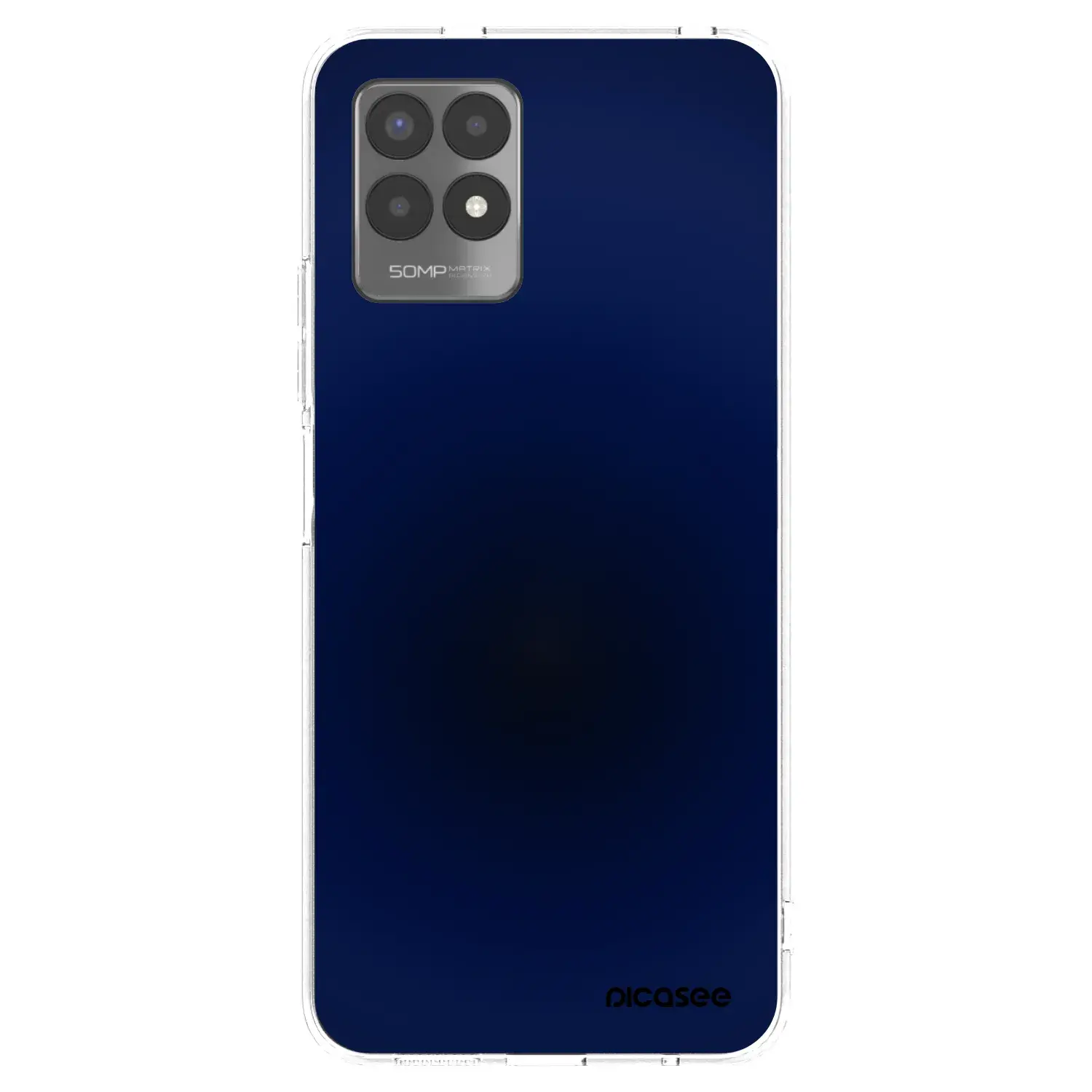 Silikonový průhledný obal pro Realme 8i - Deep Ocean