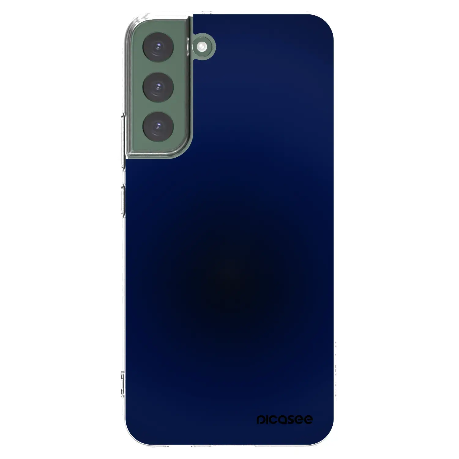 Silikonový průhledný obal pro Samsung Galaxy S22+ 5G - Deep Ocean