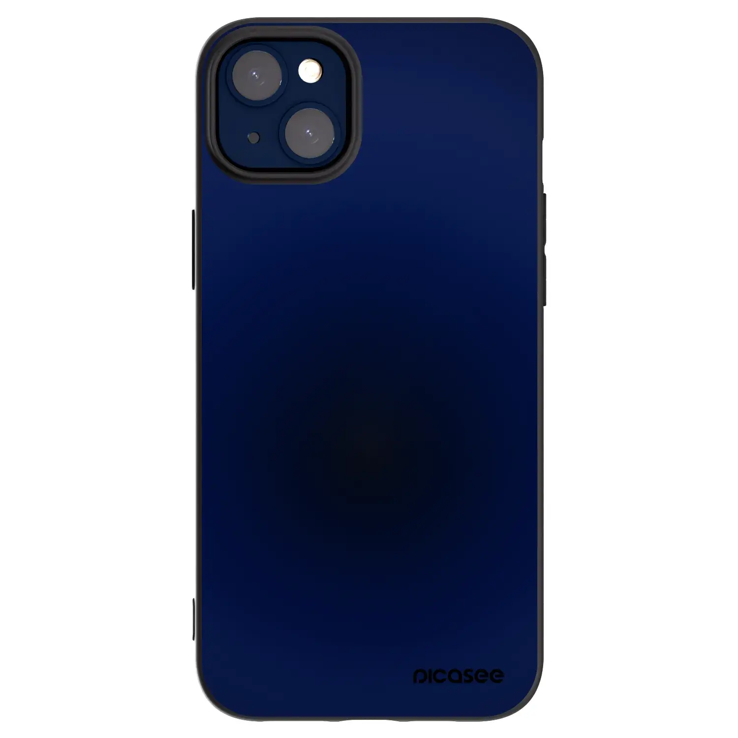 Silikonový černý obal pro Apple iPhone 14 Plus - Deep Ocean