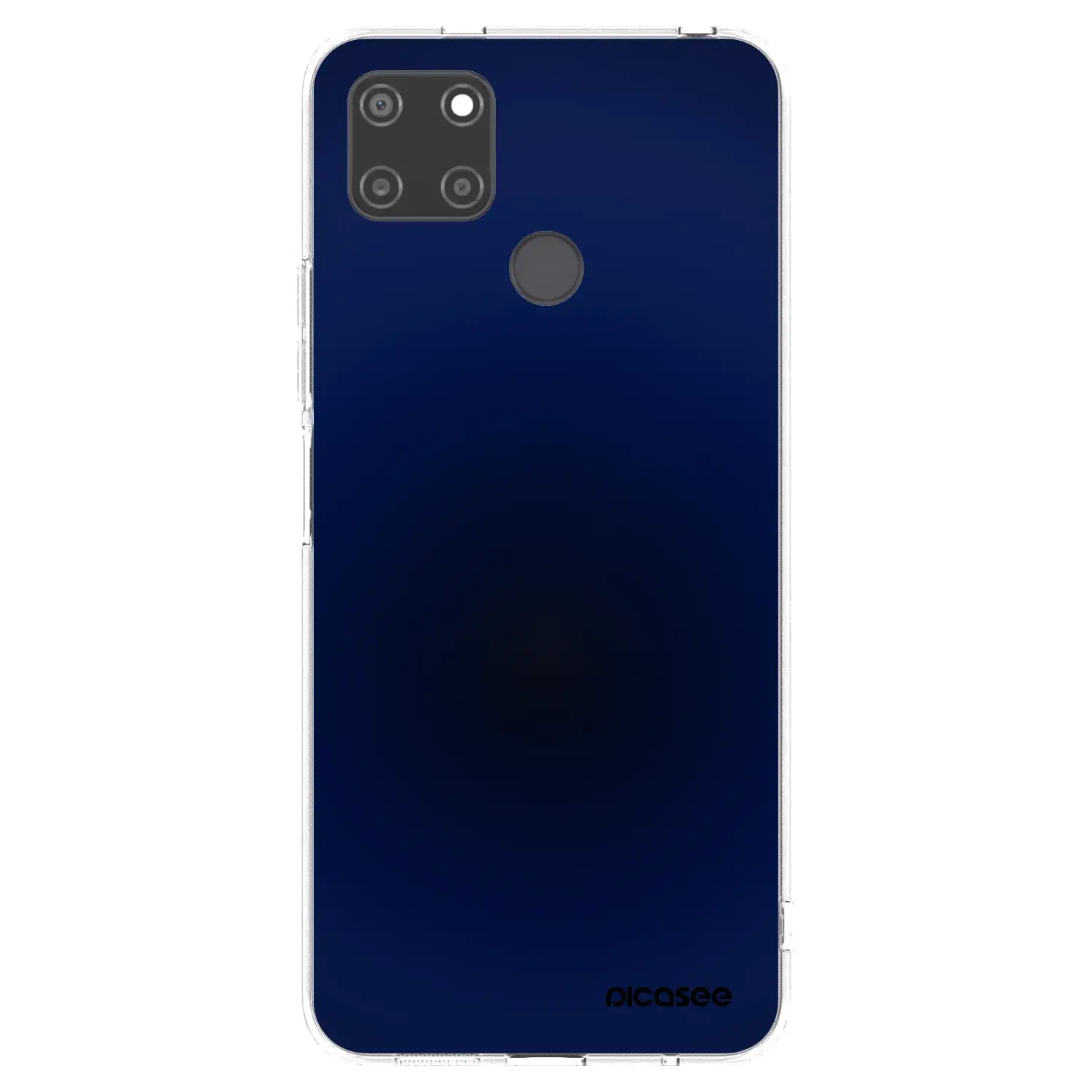 Silikonový průhledný obal pro Realme C21Y - Deep Ocean