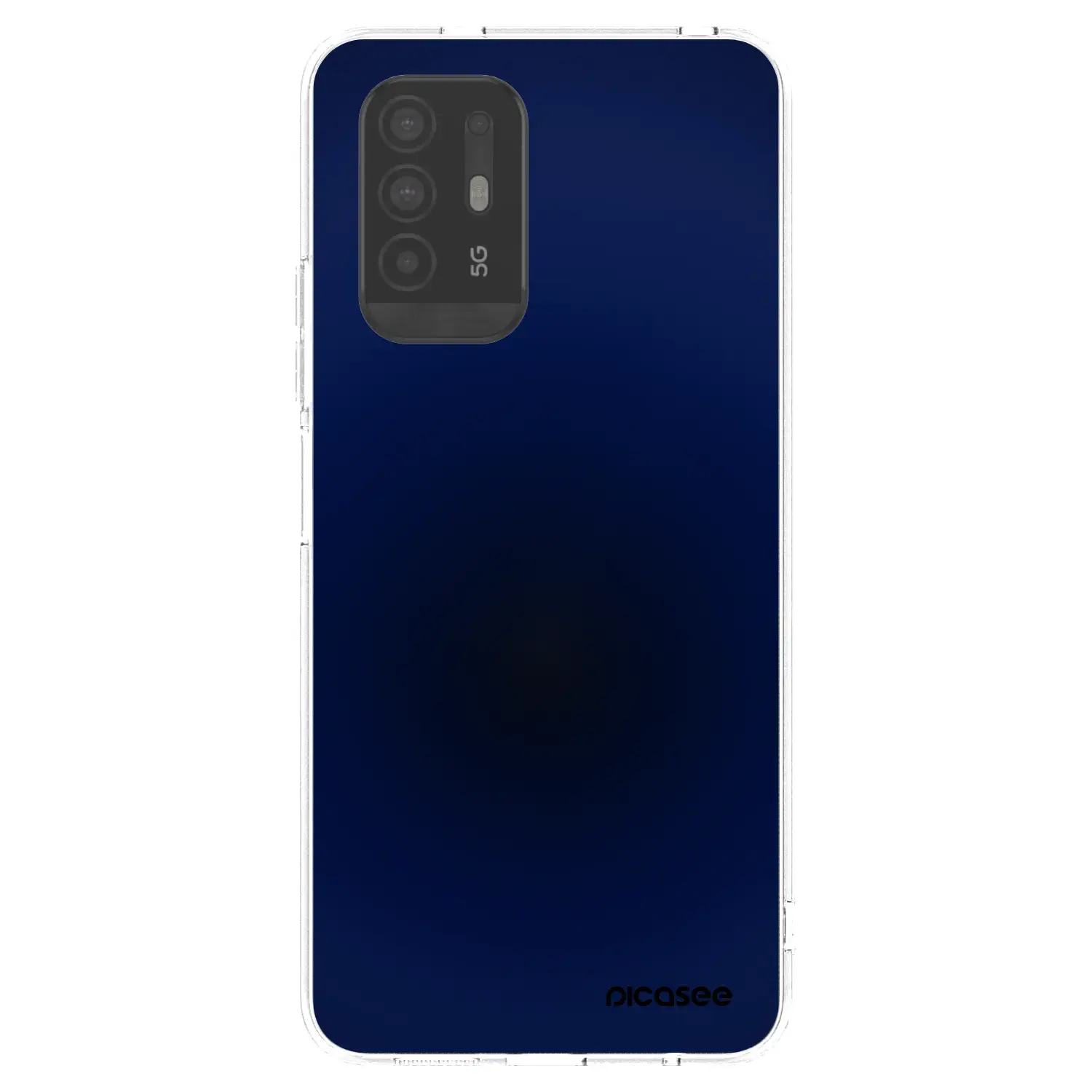 Silikonový průhledný obal pro OPPO A94 5G - Deep Ocean