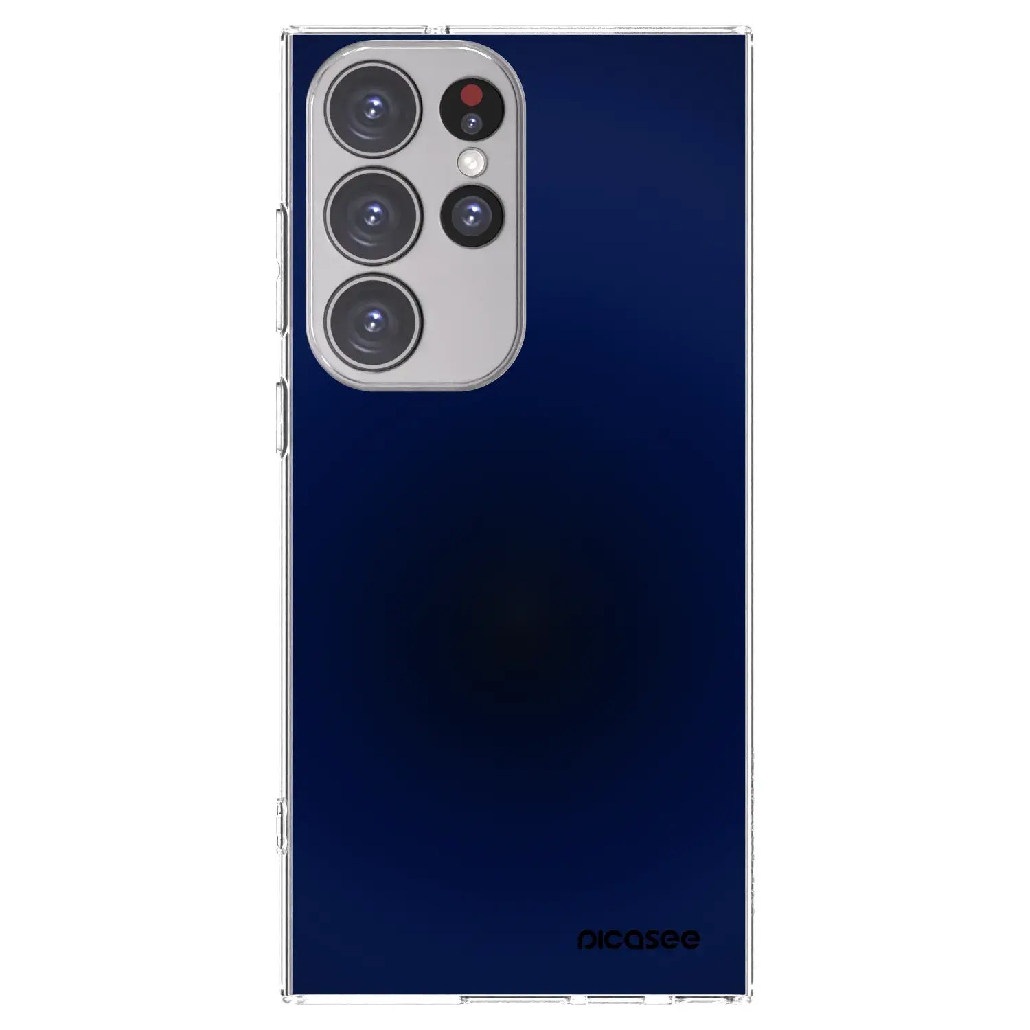 Silikonový průhledný obal pro Samsung Galaxy S23 Ultra 5G - Deep Ocean