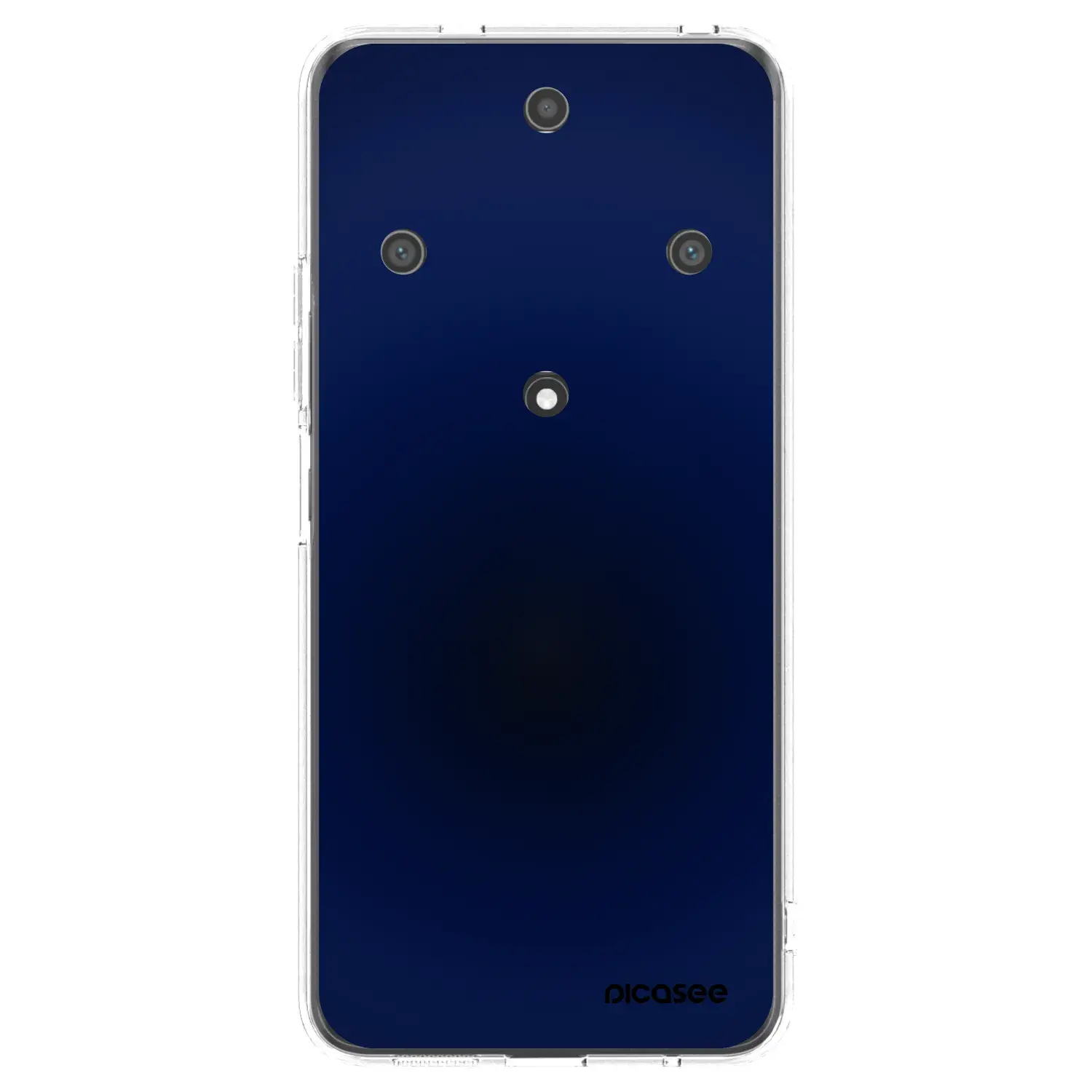 Silikonový průhledný obal pro Honor Magic5 Lite 5G - Deep Ocean