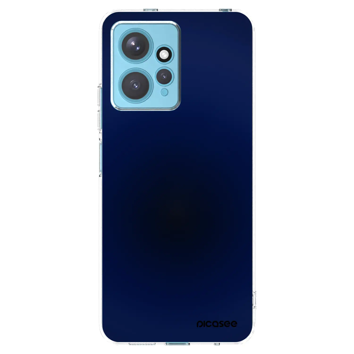 Silikonový průhledný obal pro Xiaomi Redmi Note 12 4G - Deep Ocean