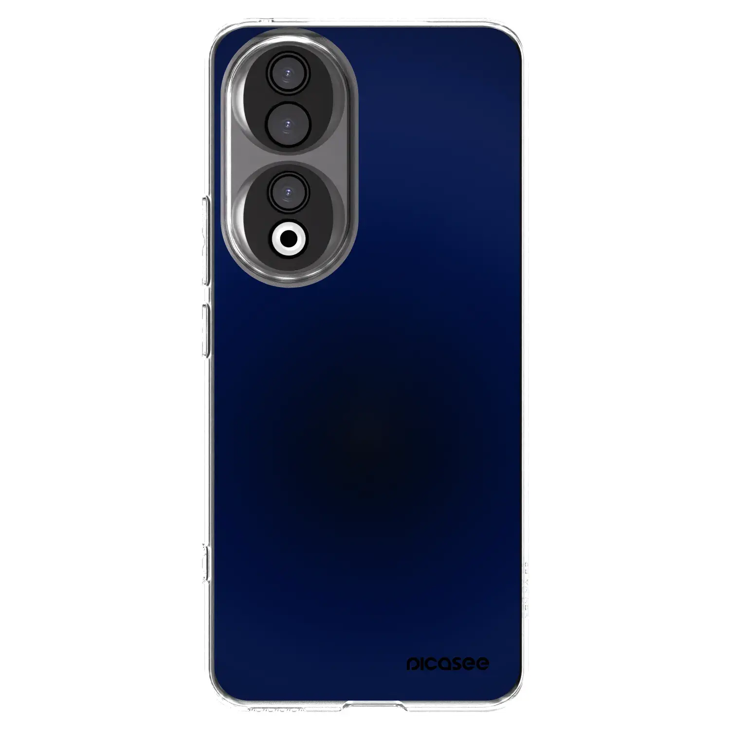 Silikonový průhledný obal pro Honor 90 5G - Deep Ocean